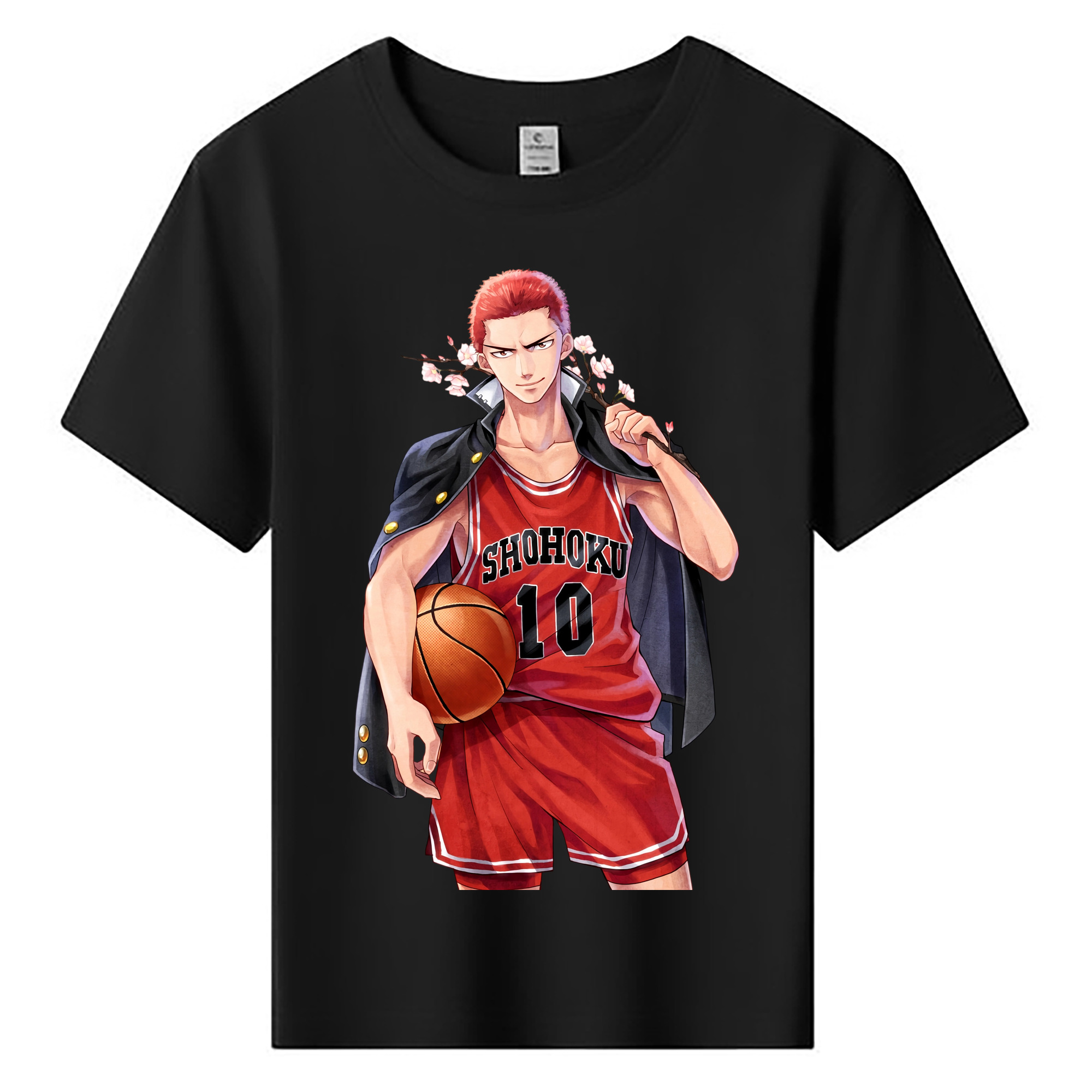 （画像用） SLAM DUNK／スラムダンク 綿100％キッズTシャツ（フロントプリント）
