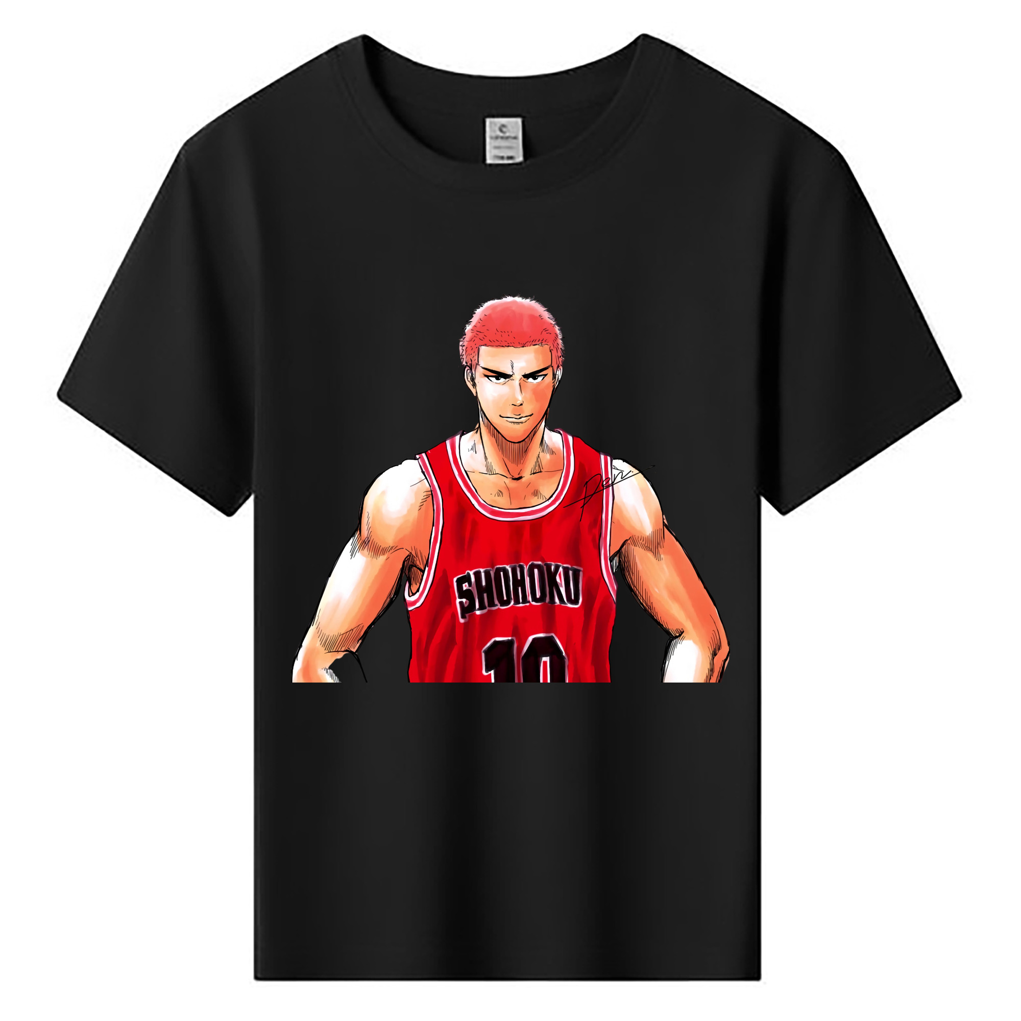 （画像用） SLAM DUNK／スラムダンク 綿100％キッズTシャツ（フロントプリント）