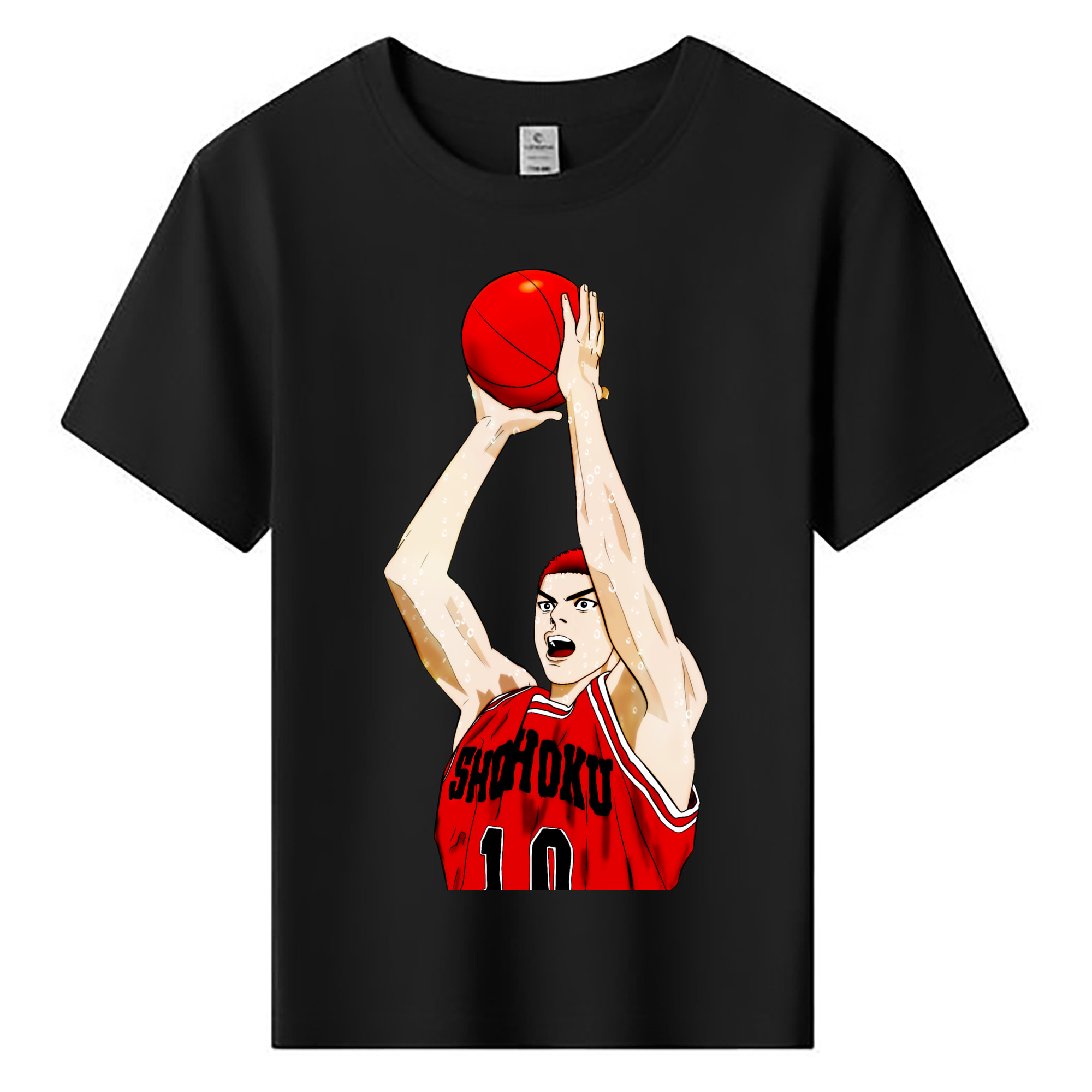 （画像用） SLAM DUNK／スラムダンク 綿100％キッズTシャツ（フロントプリント）