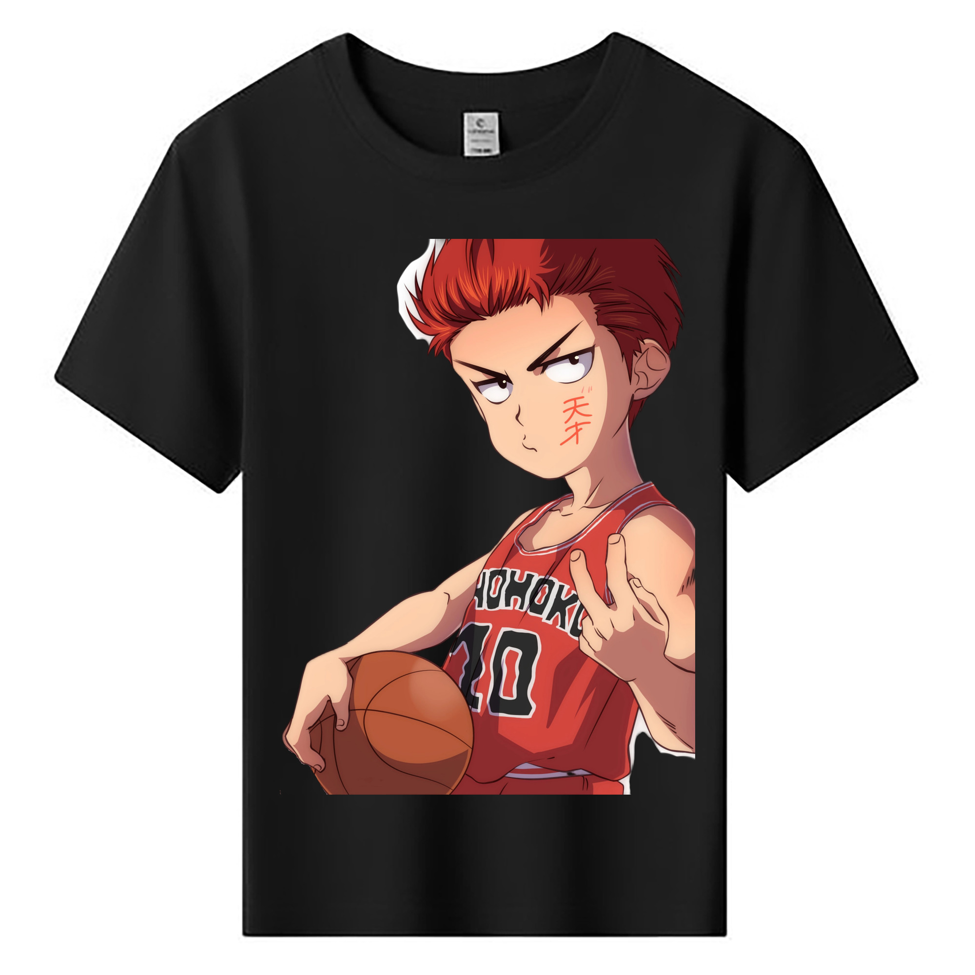 （画像用） SLAM DUNK／スラムダンク 綿100％キッズTシャツ（フロントプリント）