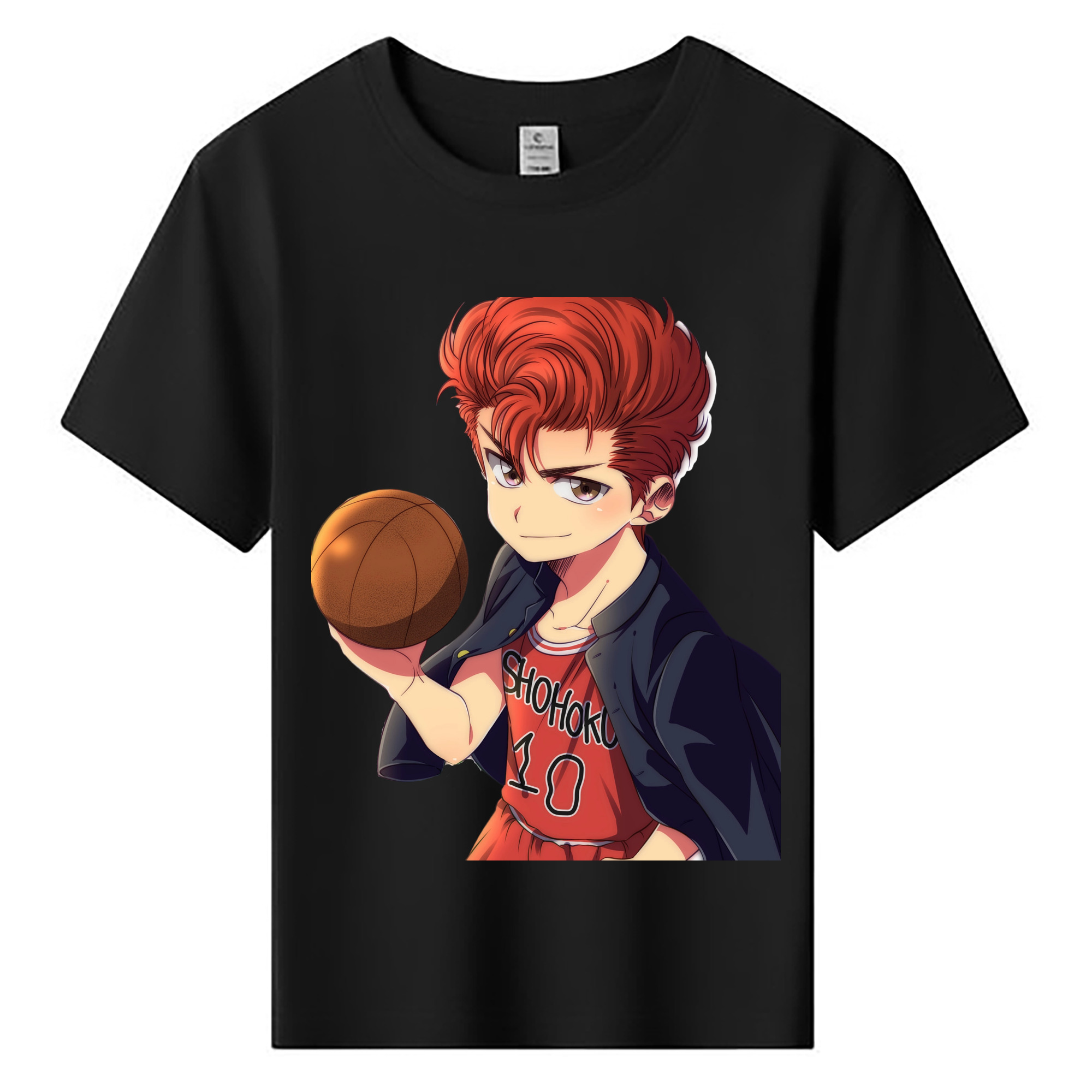 （画像用） SLAM DUNK／スラムダンク 綿100％キッズTシャツ（フロントプリント）