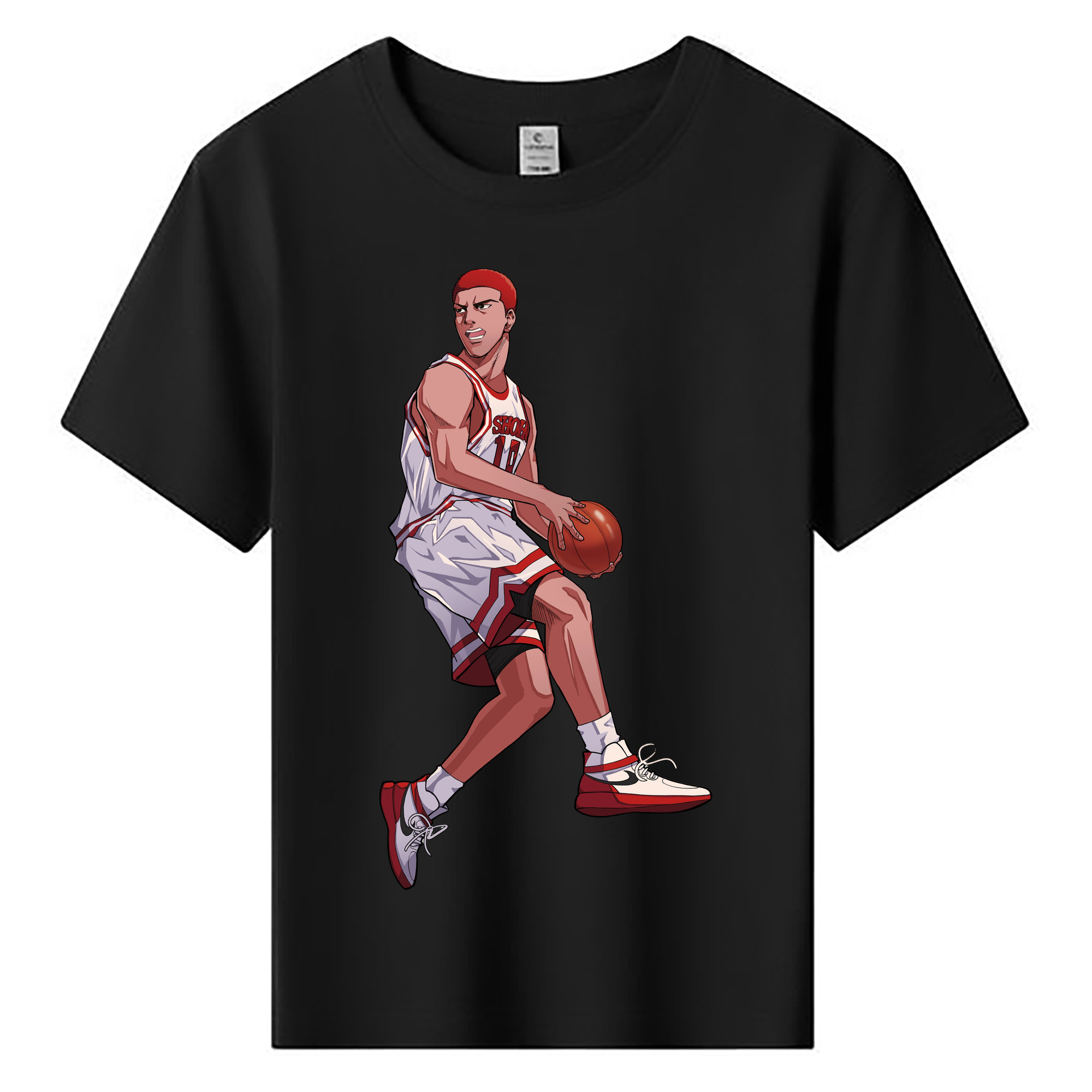 （画像用） SLAM DUNK／スラムダンク 綿100％キッズTシャツ（フロントプリント）