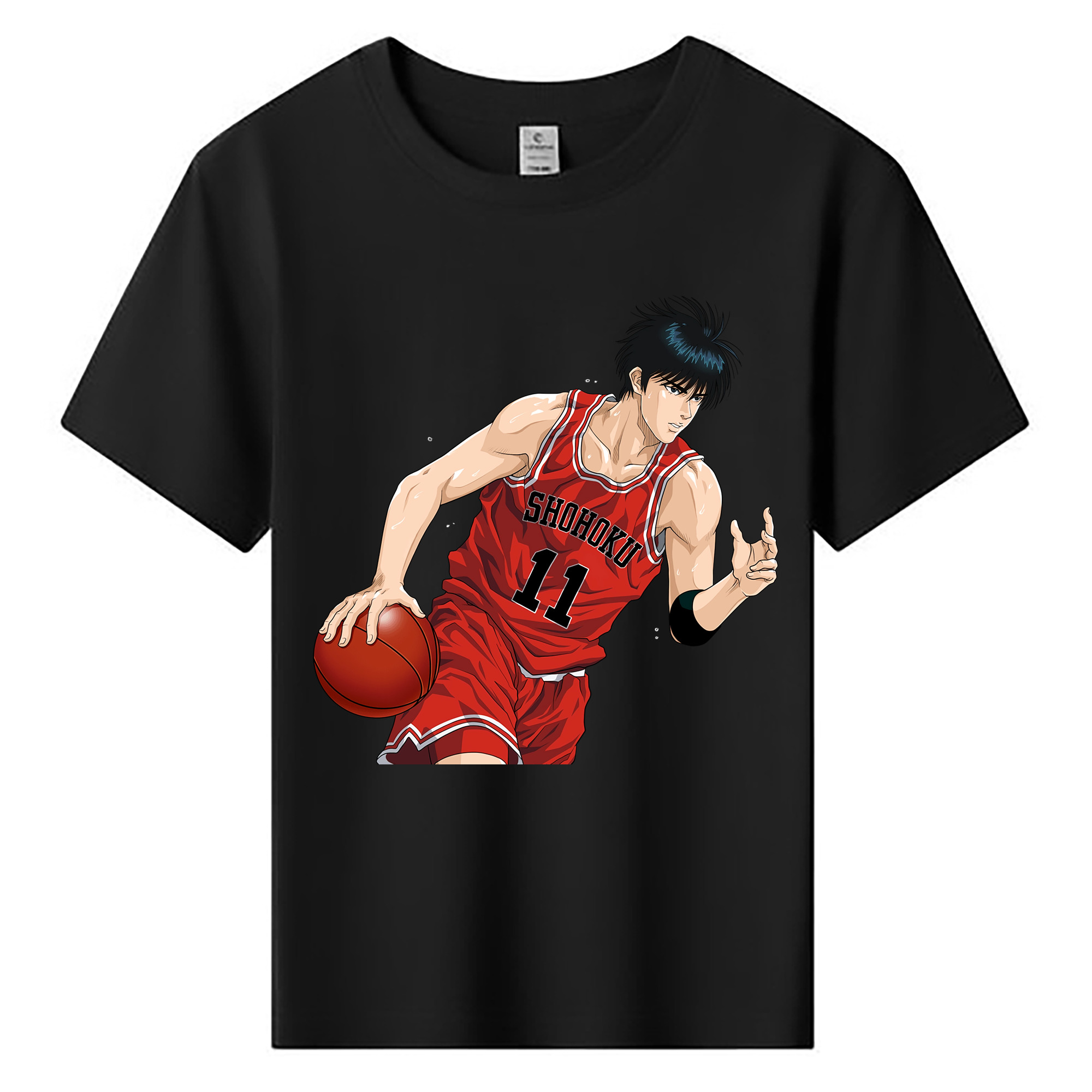 （画像用） SLAM DUNK／スラムダンク 綿100％キッズTシャツ（フロントプリント）