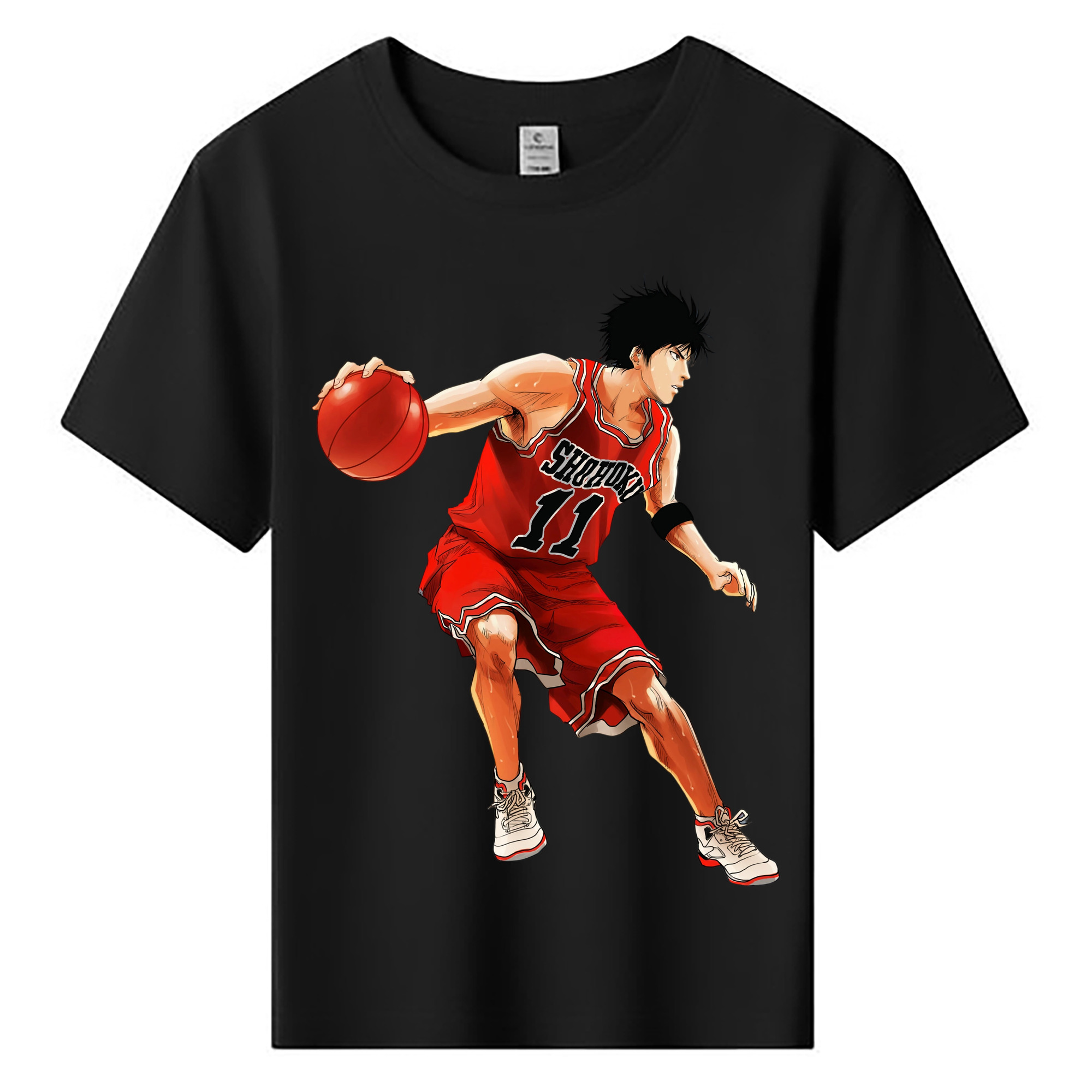 （画像用） SLAM DUNK／スラムダンク 綿100％キッズTシャツ（フロントプリント）