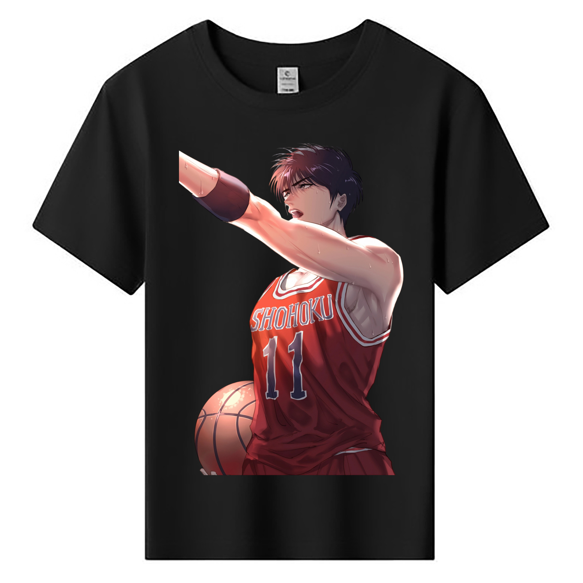 （画像用） SLAM DUNK／スラムダンク 綿100％キッズTシャツ（フロントプリント）