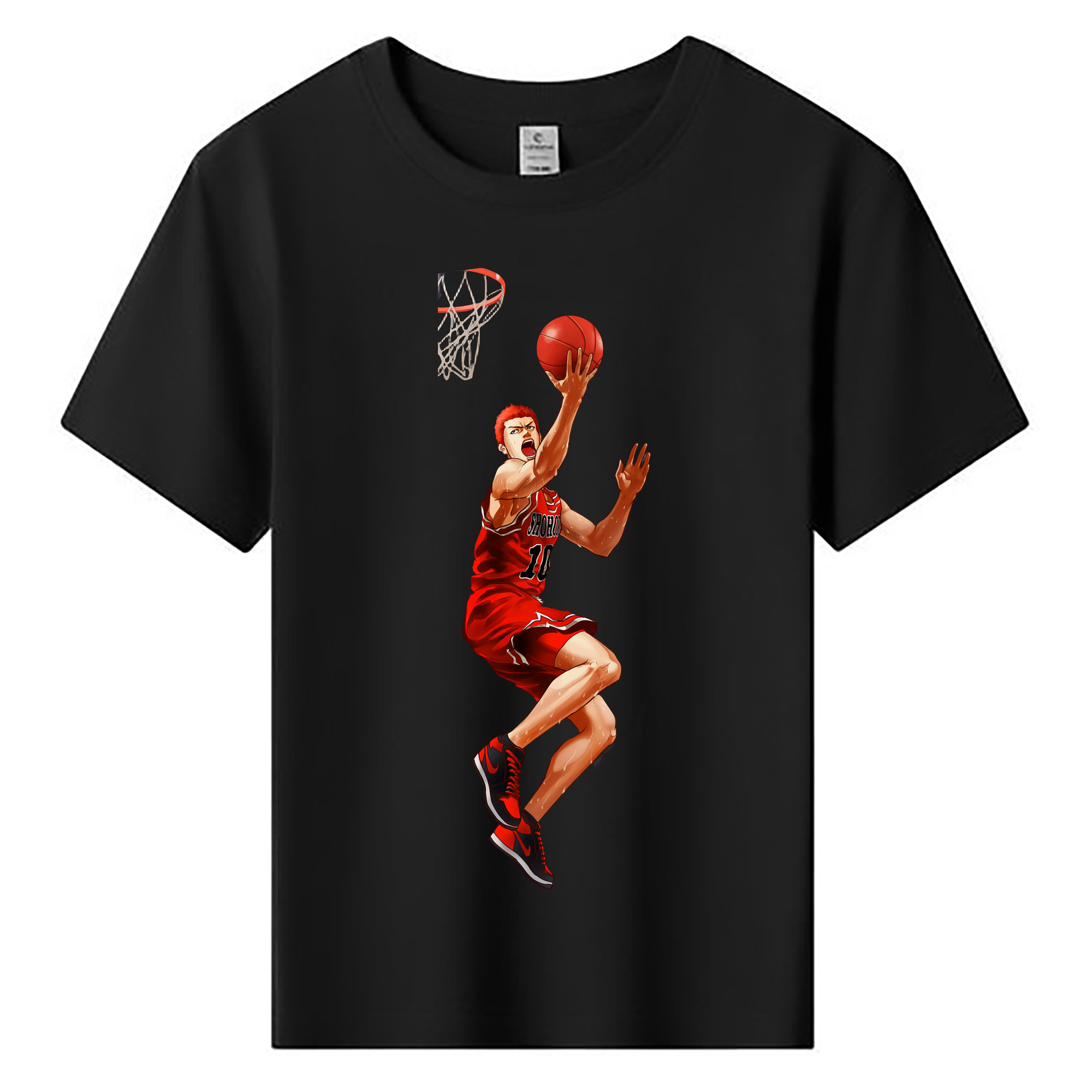 （画像用） SLAM DUNK／スラムダンク 綿100％キッズTシャツ（フロントプリント）
