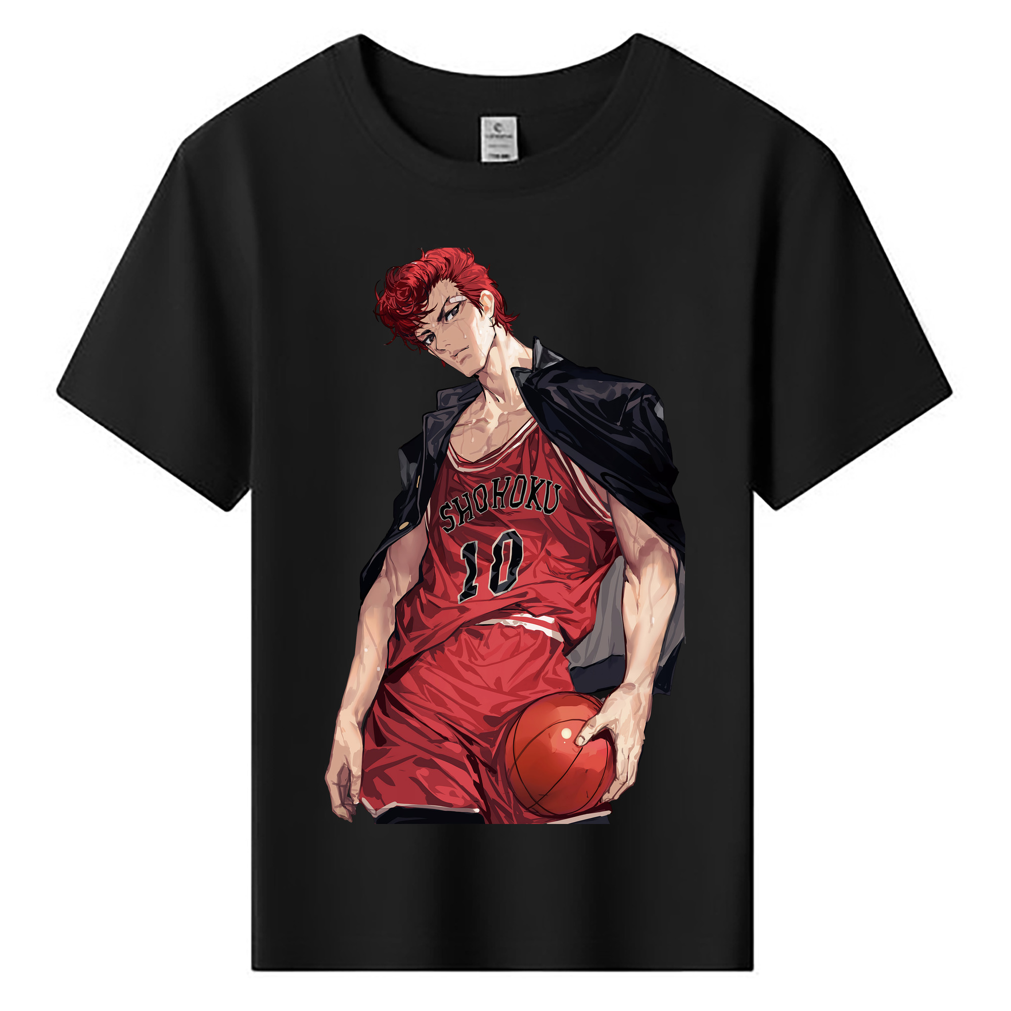 （画像用） SLAM DUNK／スラムダンク 綿100％キッズTシャツ（フロントプリント）