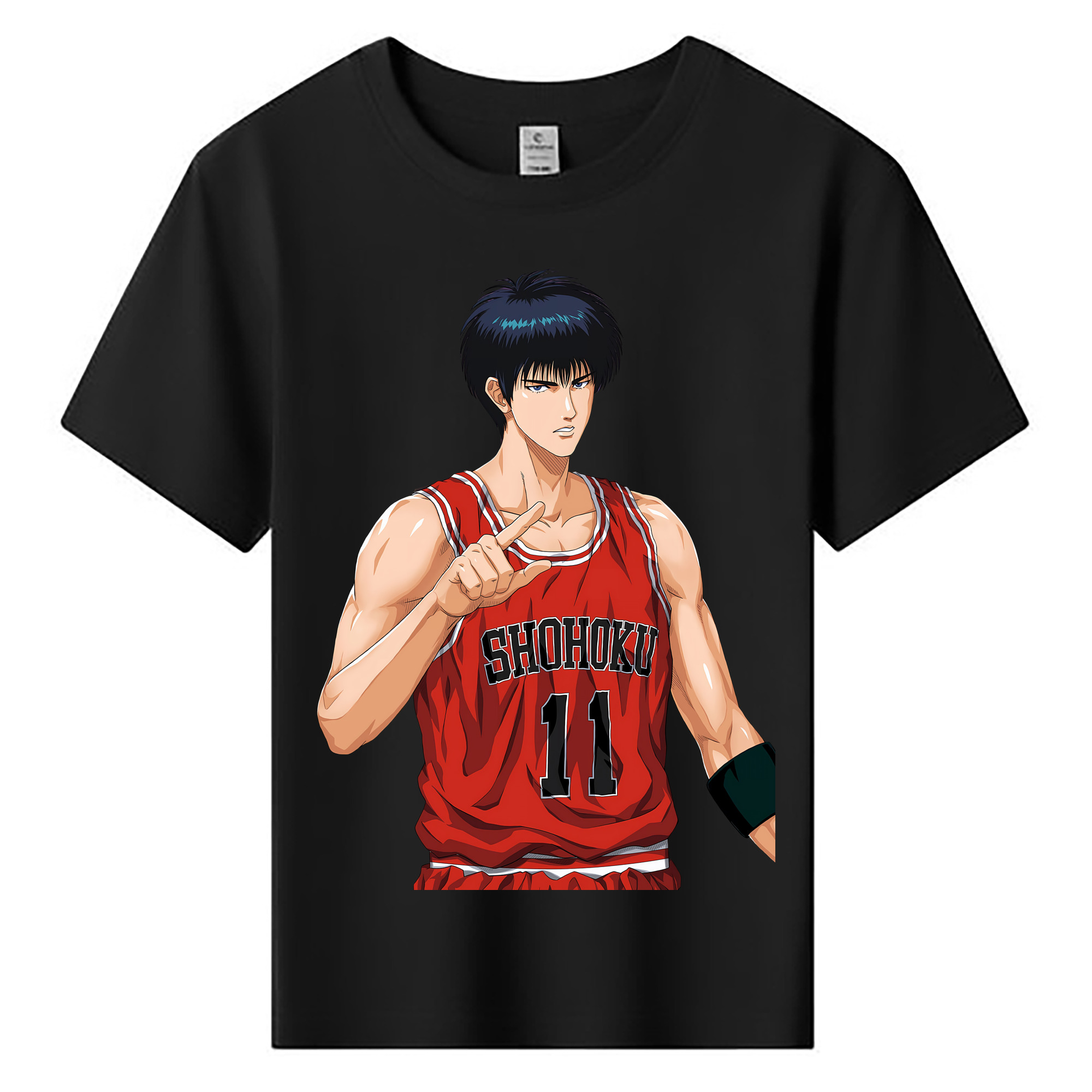 （画像用） SLAM DUNK／スラムダンク 綿100％キッズTシャツ（フロントプリント）