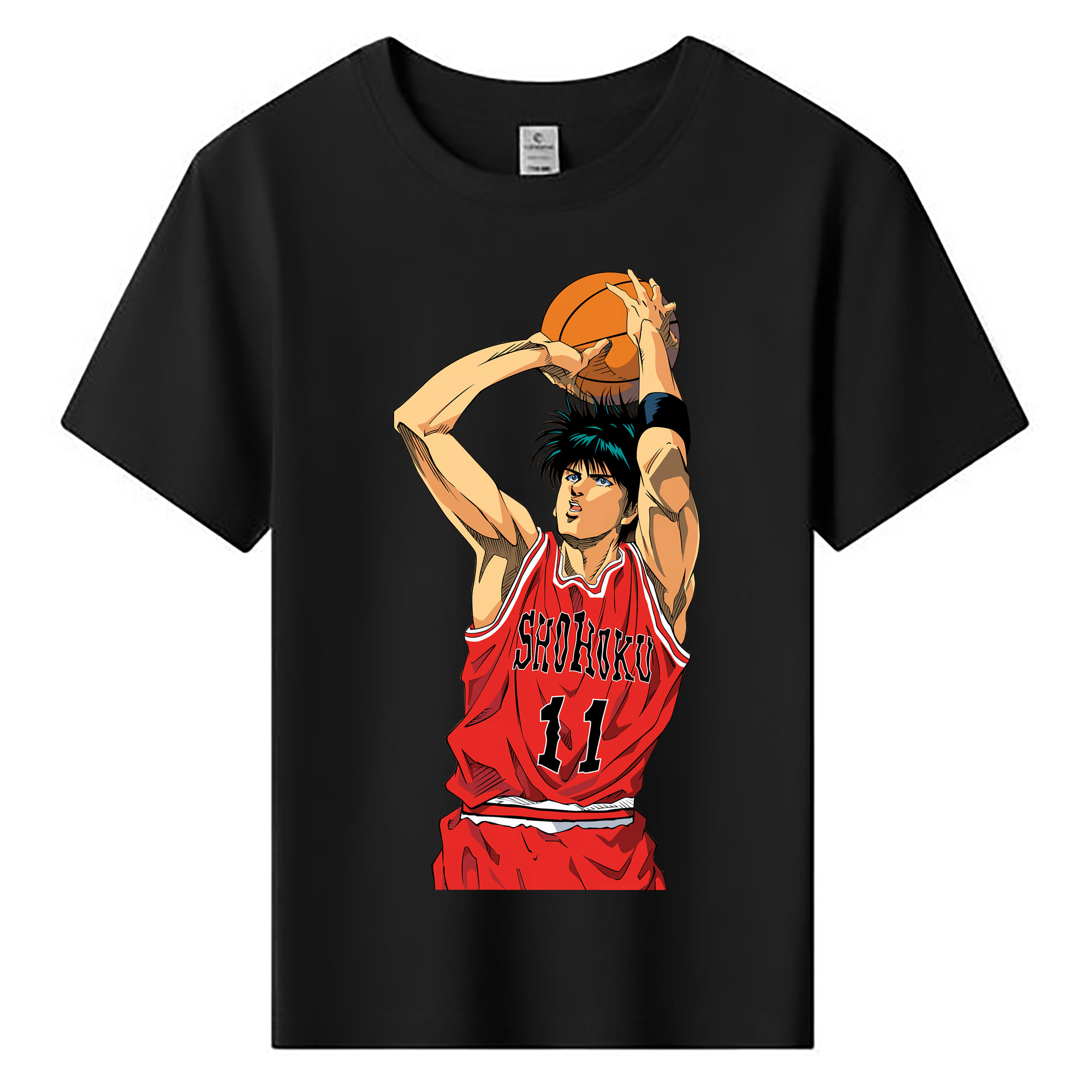 （画像用） SLAM DUNK／スラムダンク 綿100％キッズTシャツ（フロントプリント）