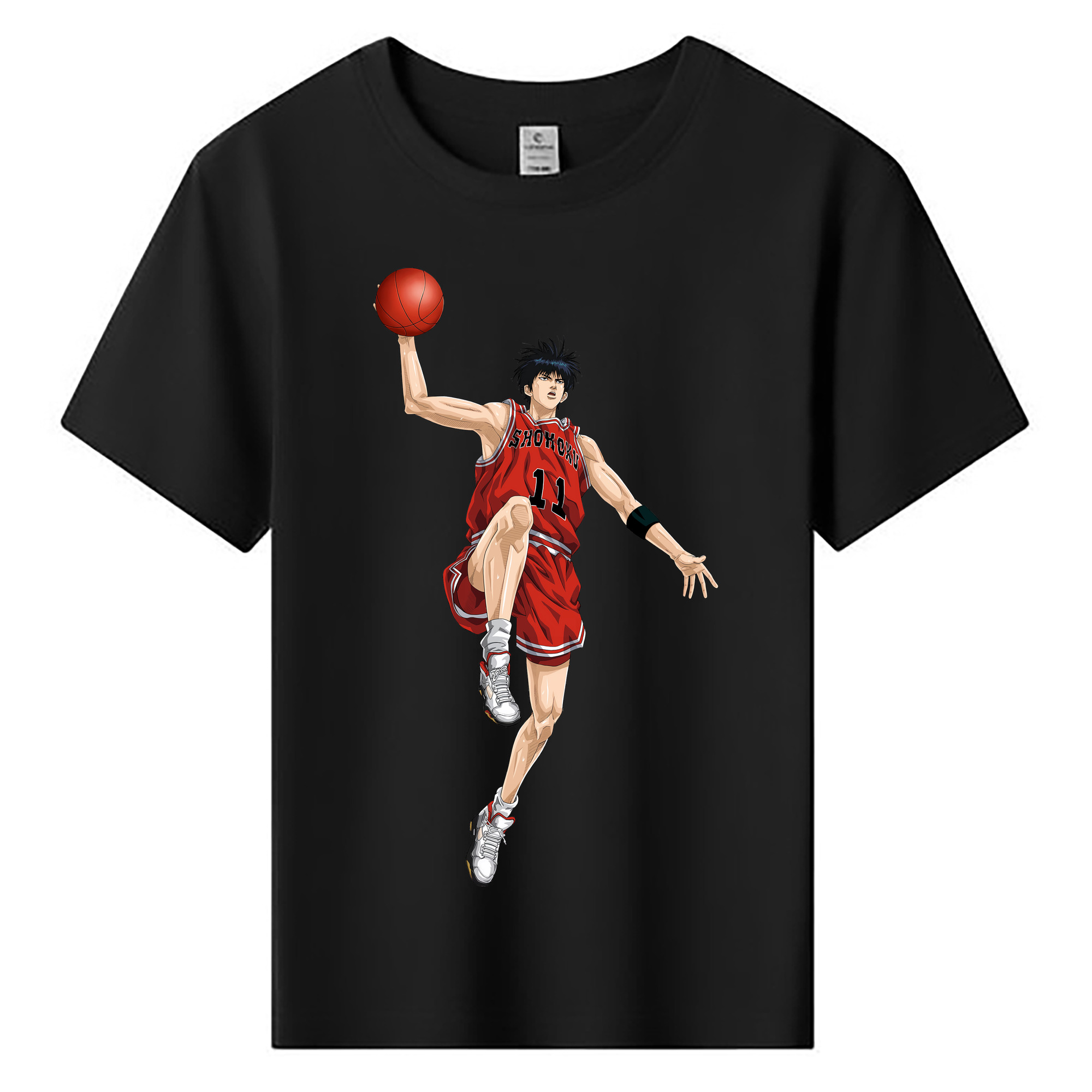 （画像用） SLAM DUNK／スラムダンク 綿100％キッズTシャツ（フロントプリント）