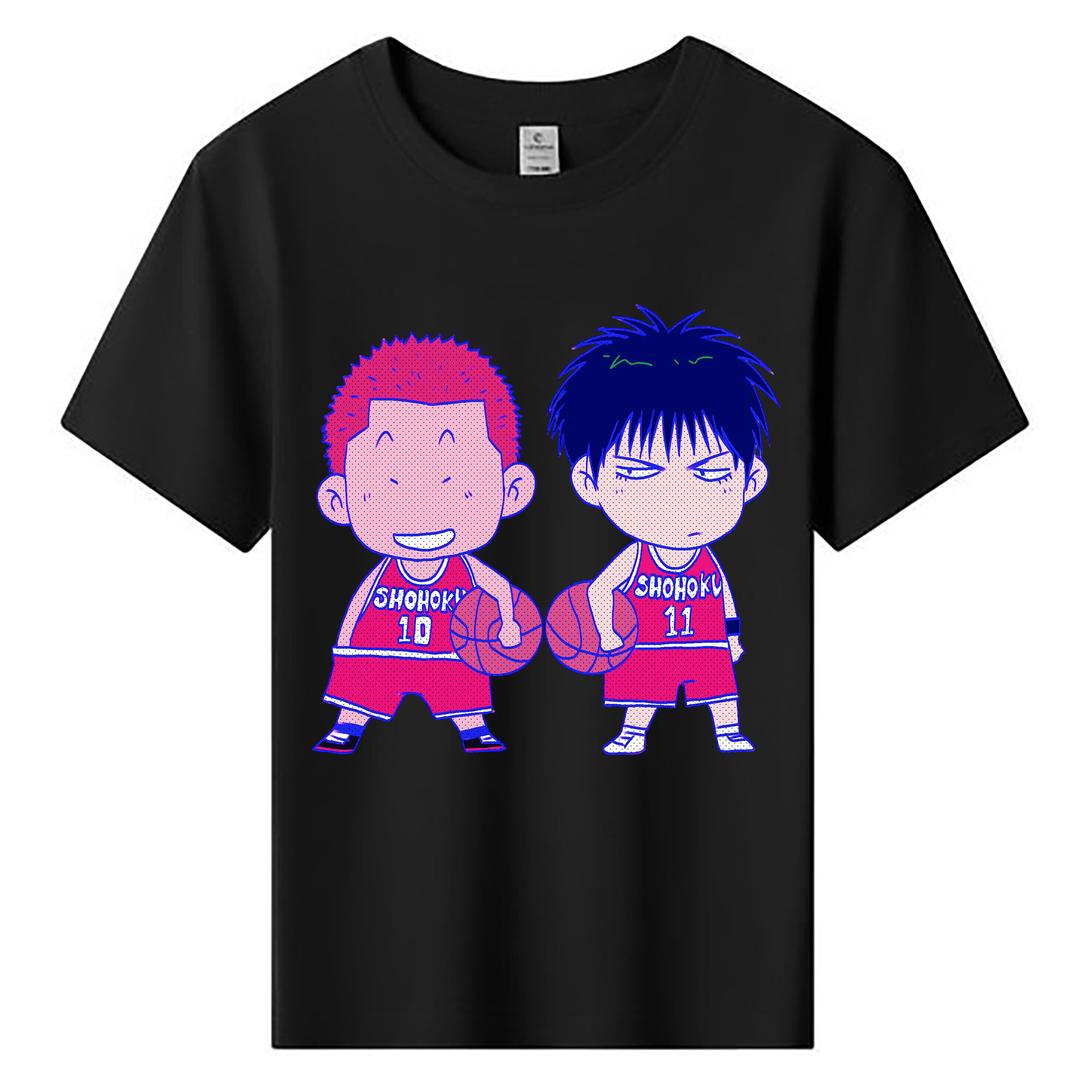 （画像用） SLAM DUNK／スラムダンク 綿100％キッズTシャツ（フロントプリント）