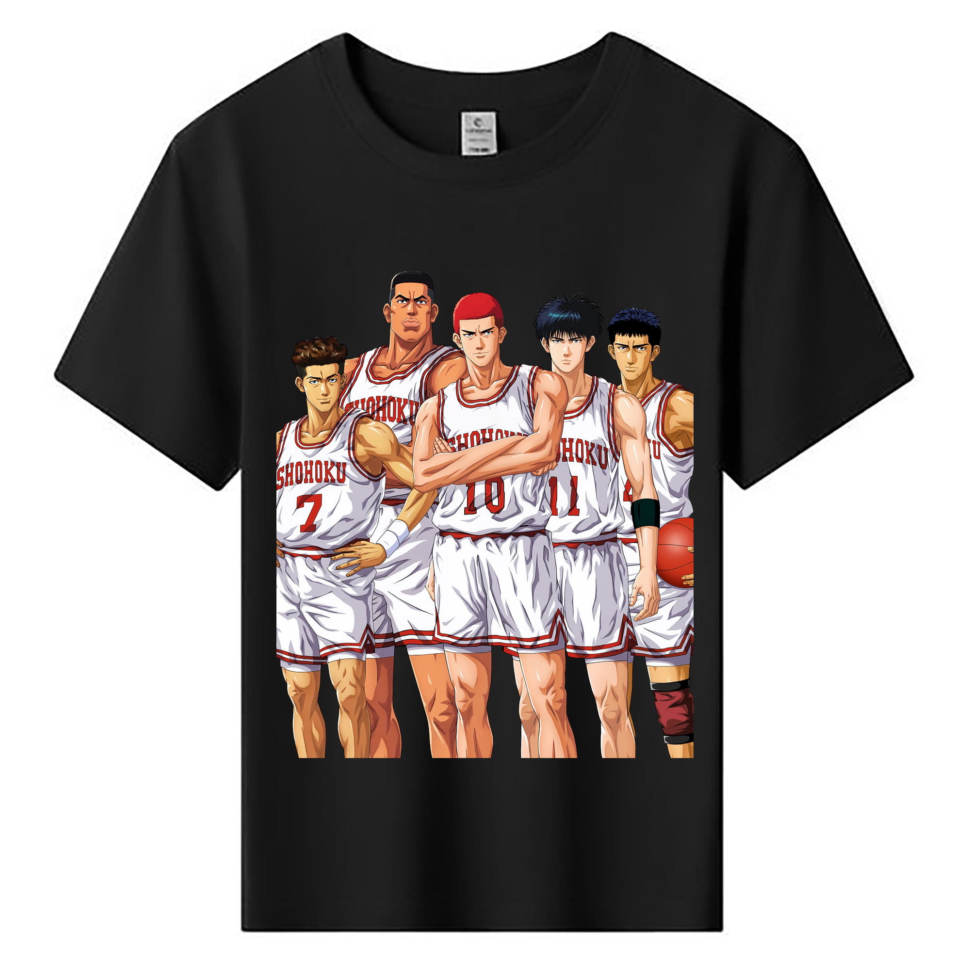 （画像用） SLAM DUNK／スラムダンク 綿100％キッズTシャツ（フロントプリント）