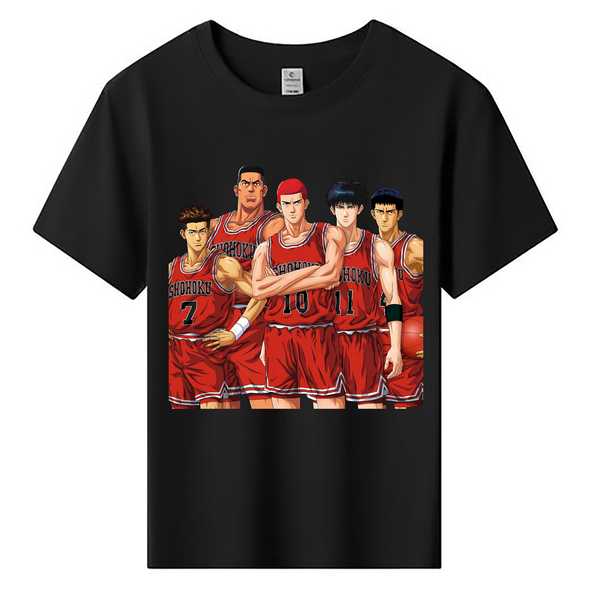 （画像用） SLAM DUNK／スラムダンク 綿100％キッズTシャツ（フロントプリント）