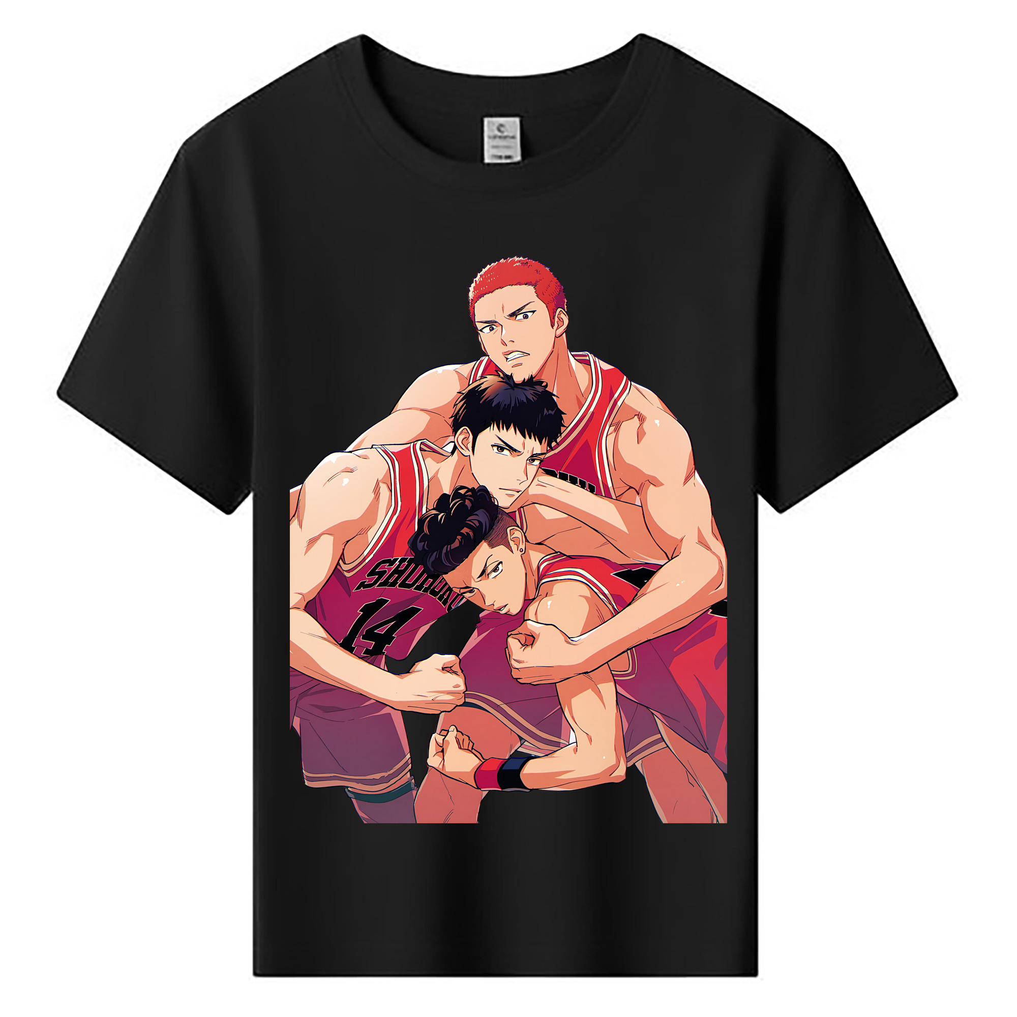 （画像用） SLAM DUNK／スラムダンク 綿100％キッズTシャツ（フロントプリント）