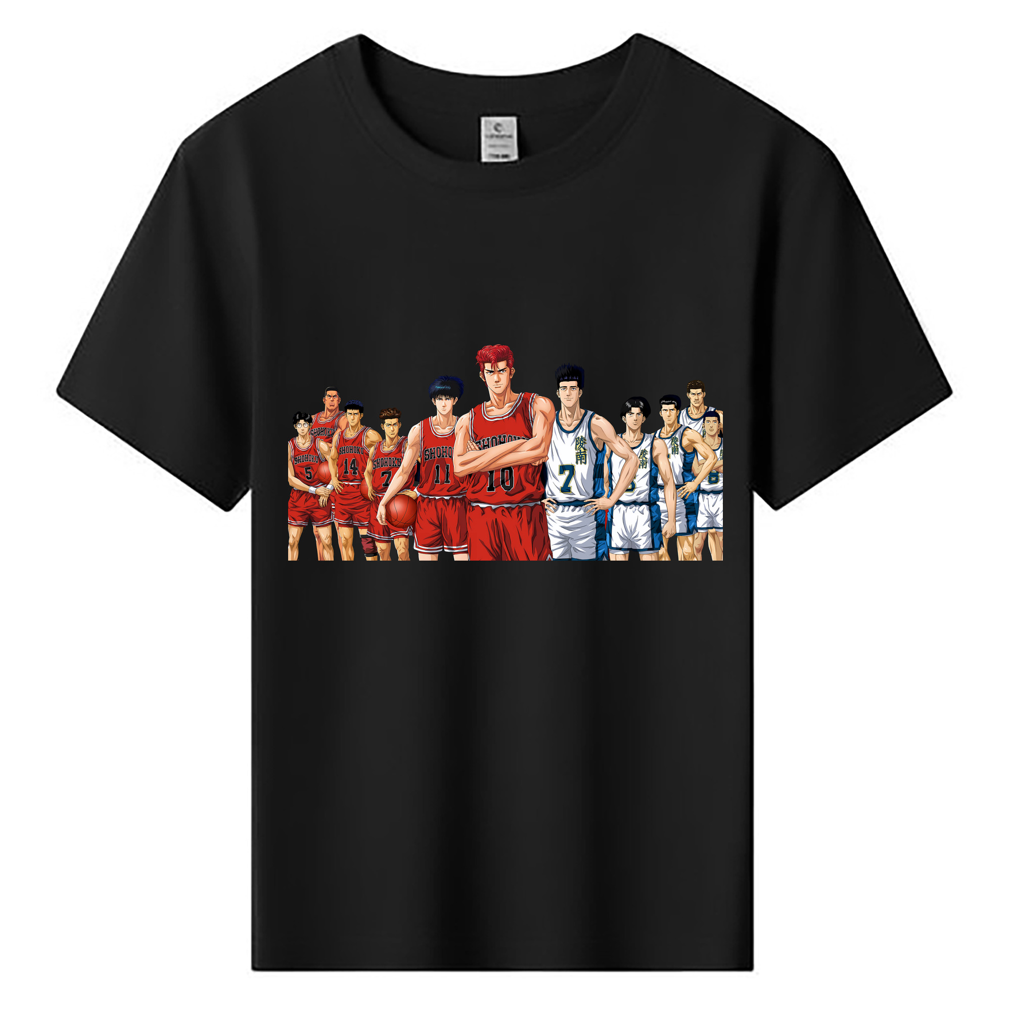（画像用） SLAM DUNK／スラムダンク 綿100％キッズTシャツ（フロントプリント）
