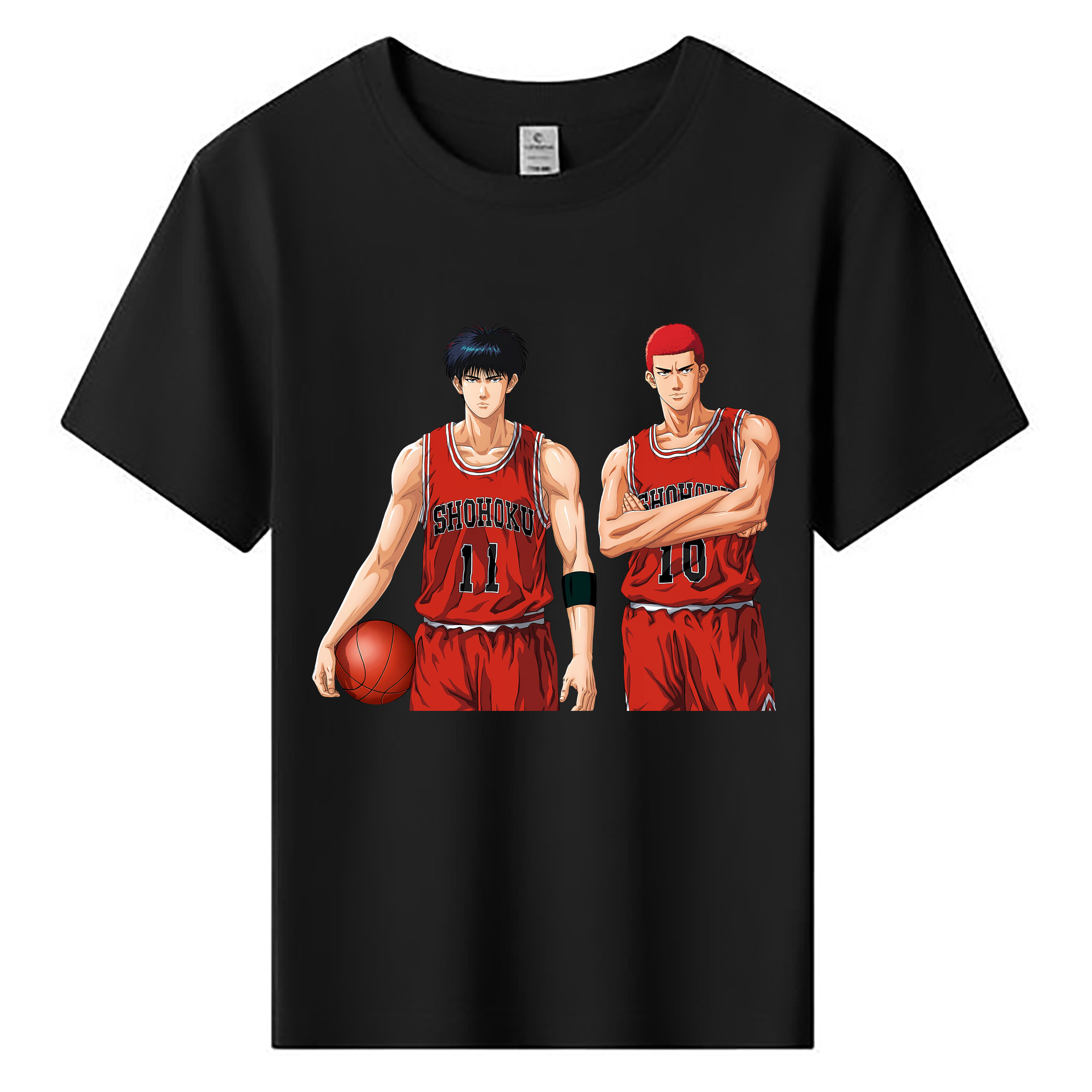 （画像用） SLAM DUNK／スラムダンク 綿100％キッズTシャツ（フロントプリント）