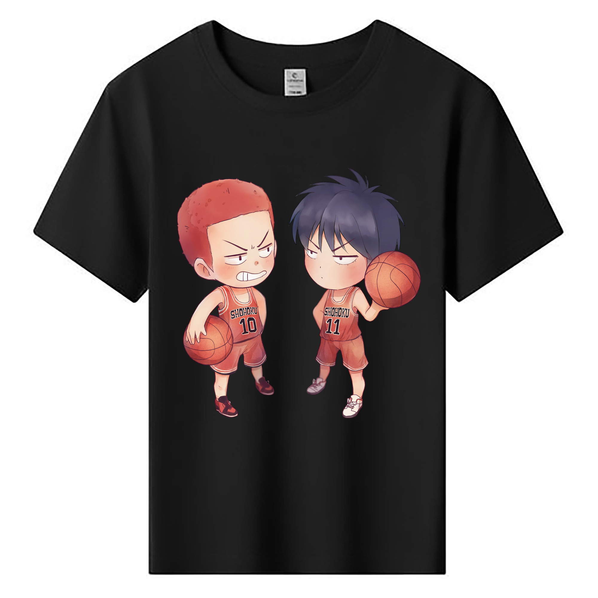 （画像用） SLAM DUNK／スラムダンク 綿100％キッズTシャツ（フロントプリント）