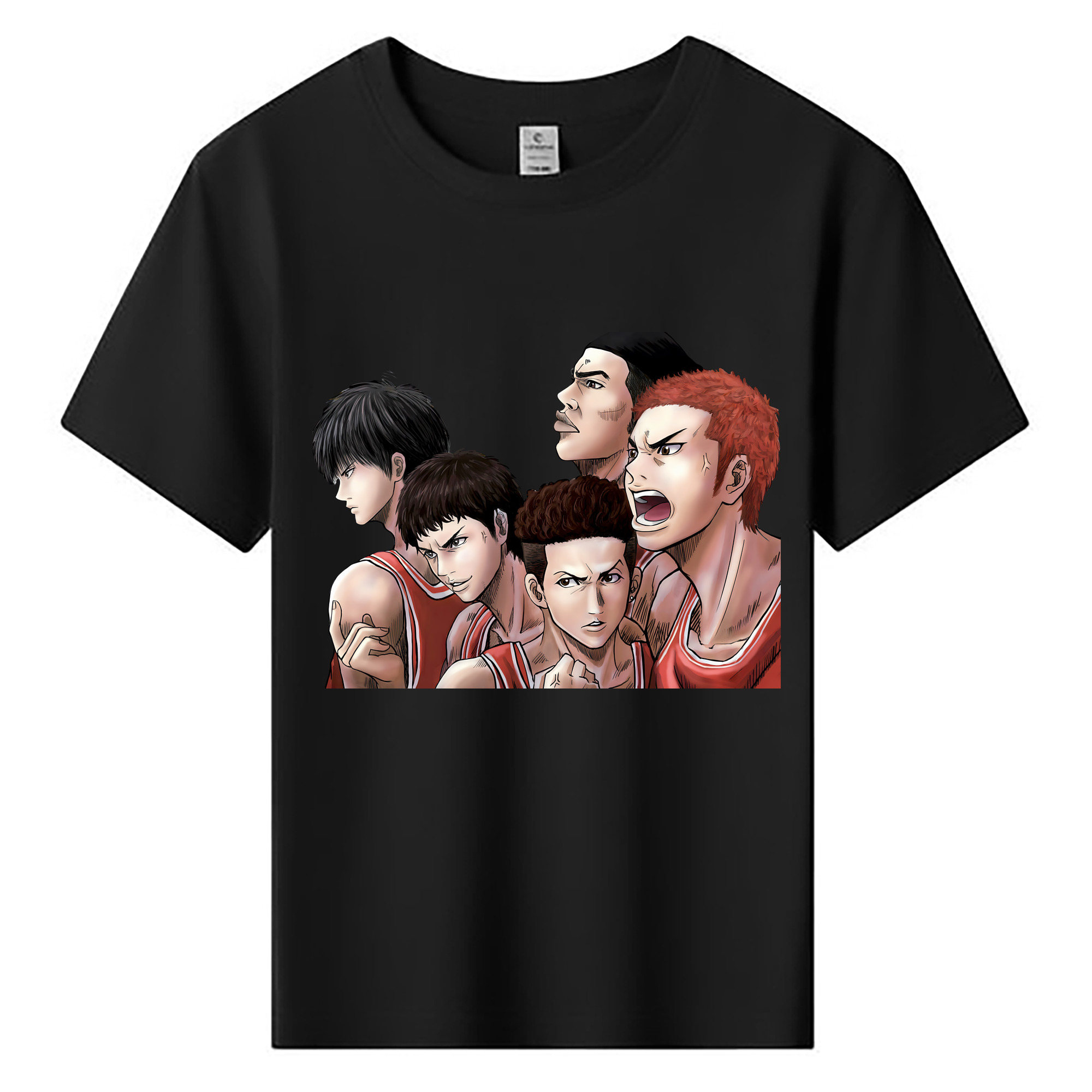 （画像用） SLAM DUNK／スラムダンク 綿100％キッズTシャツ（フロントプリント）