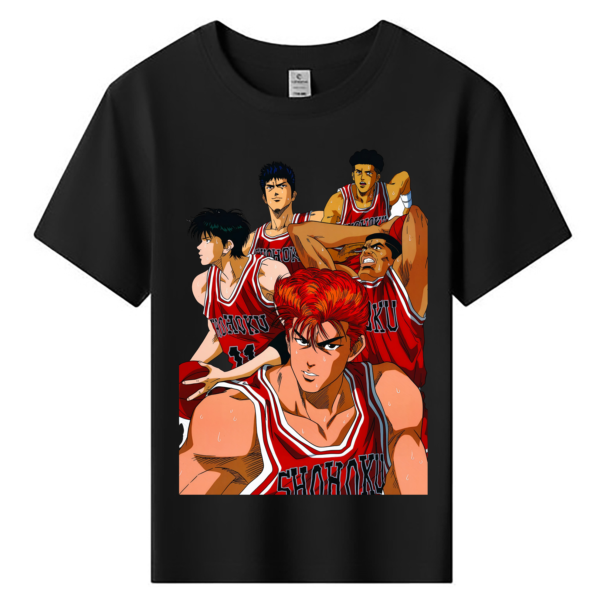（画像用） SLAM DUNK／スラムダンク 綿100％キッズTシャツ（フロントプリント）