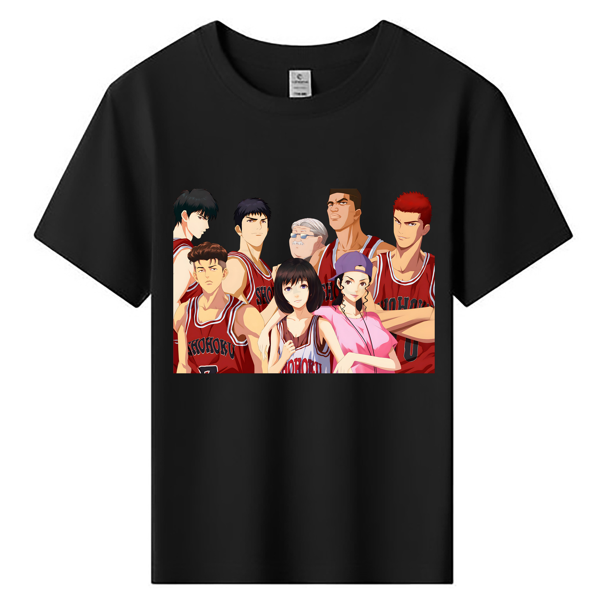 （画像用） SLAM DUNK／スラムダンク 綿100％キッズTシャツ（フロントプリント）