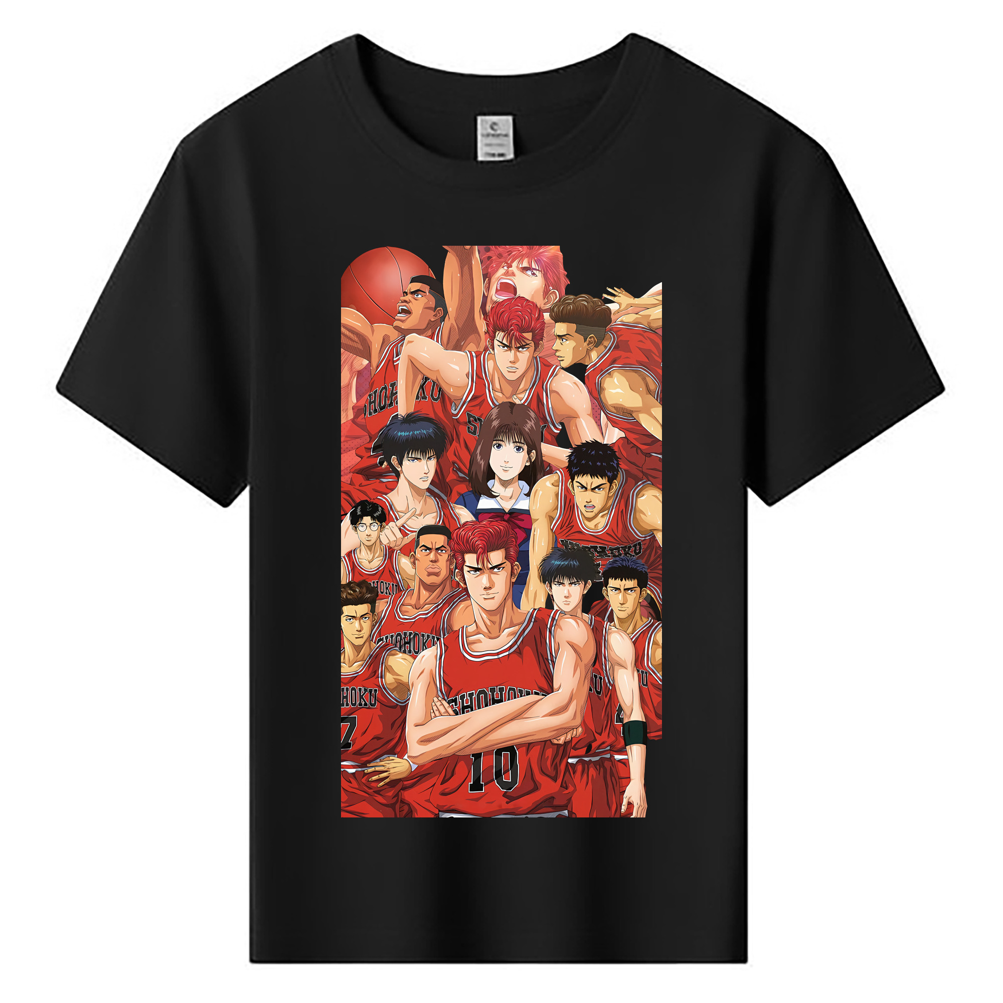 （画像用） SLAM DUNK／スラムダンク 綿100％キッズTシャツ（フロントプリント）