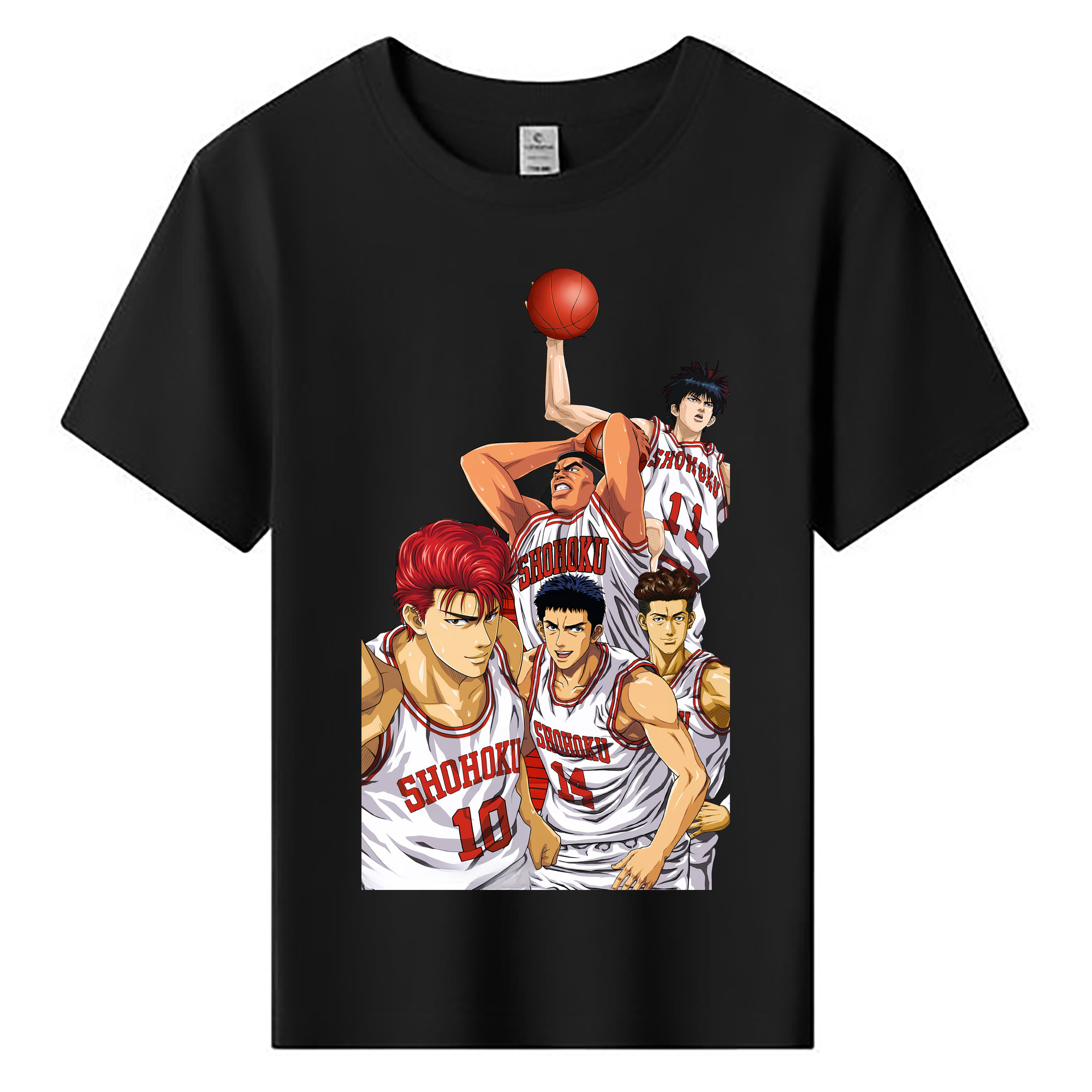 （画像用） SLAM DUNK／スラムダンク 綿100％キッズTシャツ（フロントプリント）