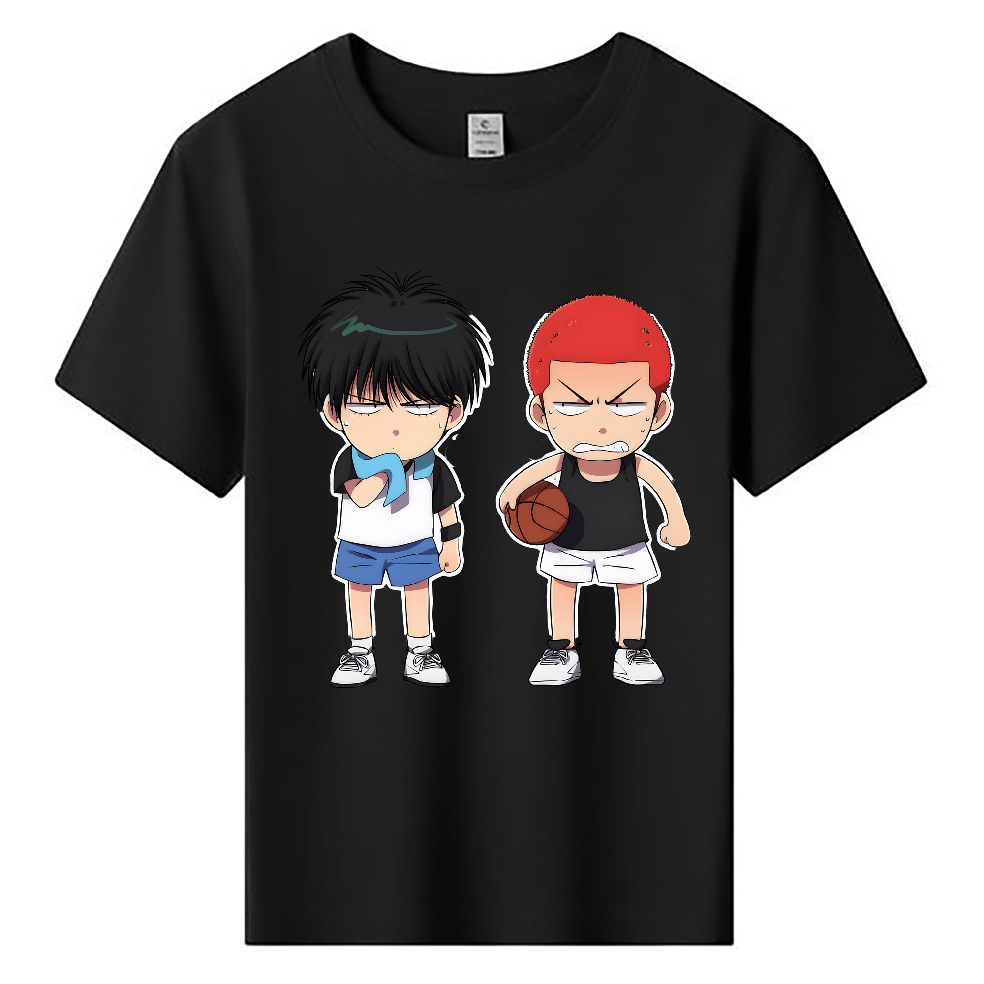 （画像用） SLAM DUNK／スラムダンク 綿100％キッズTシャツ（フロントプリント）
