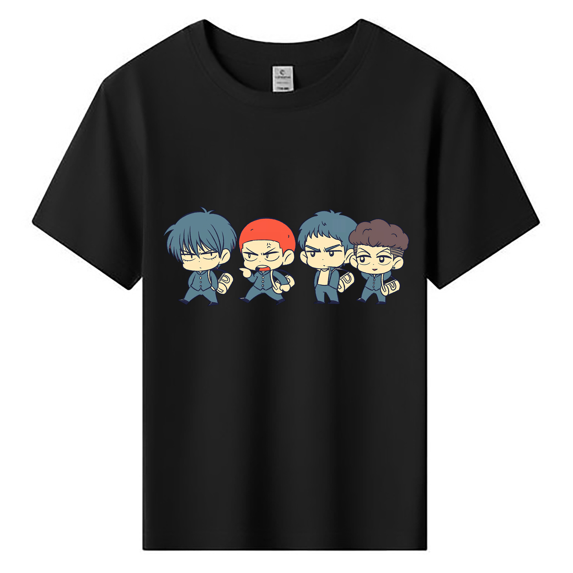 （画像用） SLAM DUNK／スラムダンク 綿100％キッズTシャツ（フロントプリント）