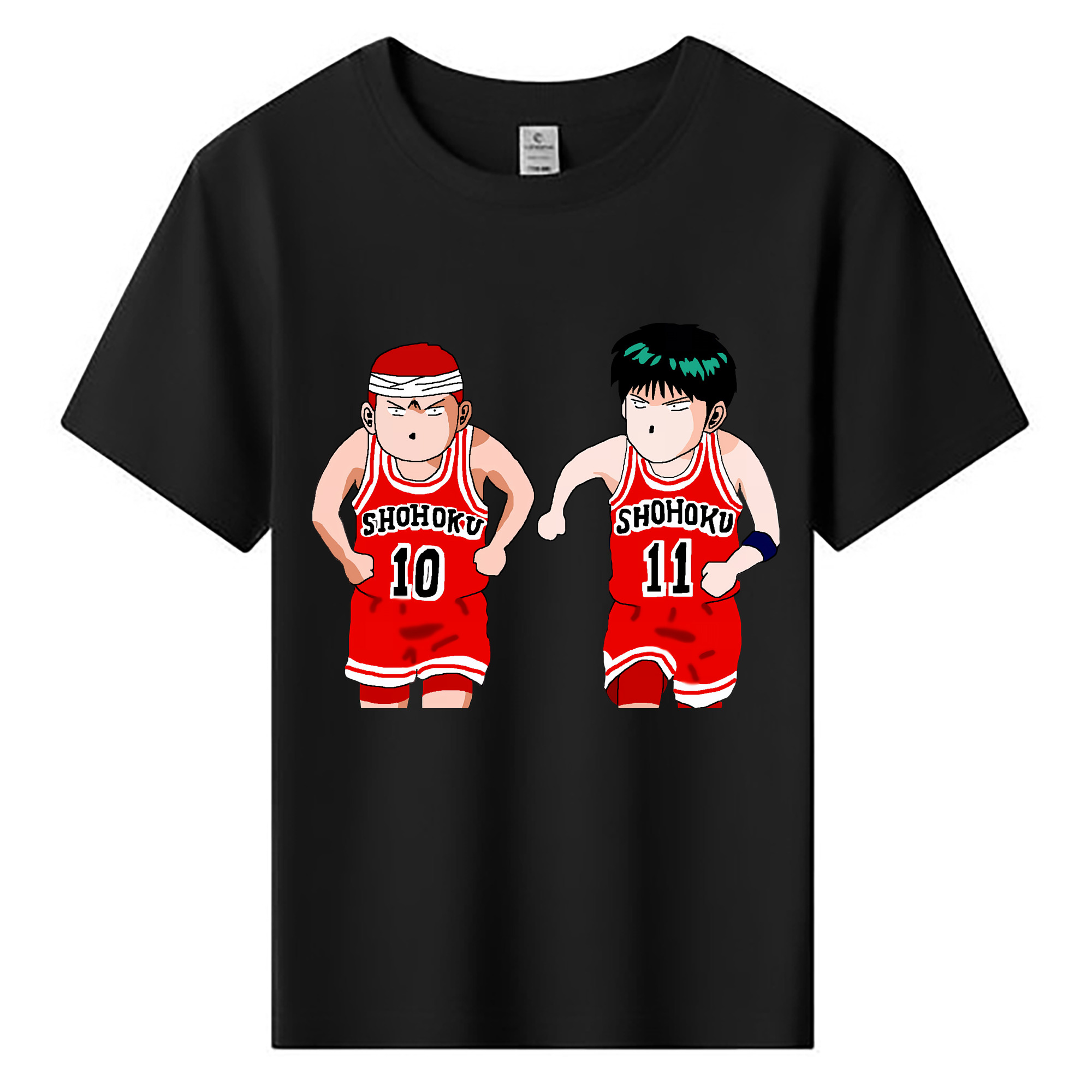 （画像用） SLAM DUNK／スラムダンク 綿100％キッズTシャツ（フロントプリント）