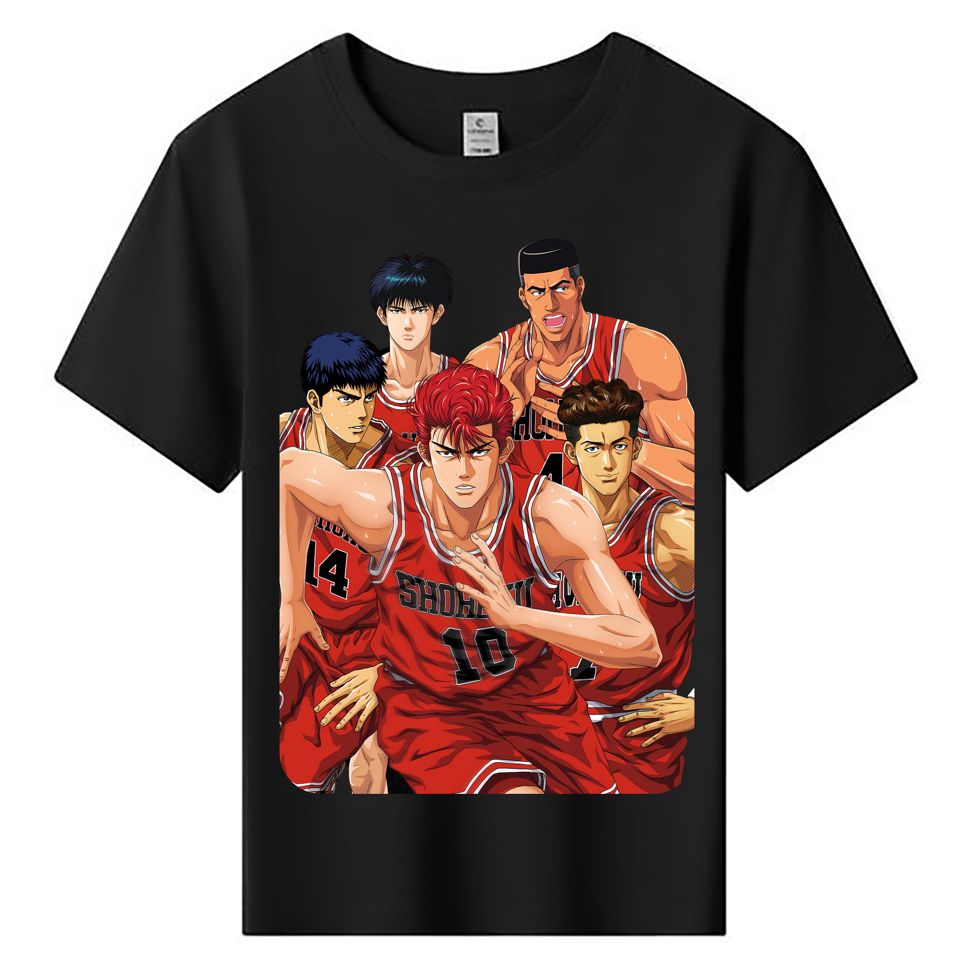 （画像用） SLAM DUNK／スラムダンク 綿100％キッズTシャツ（フロントプリント）