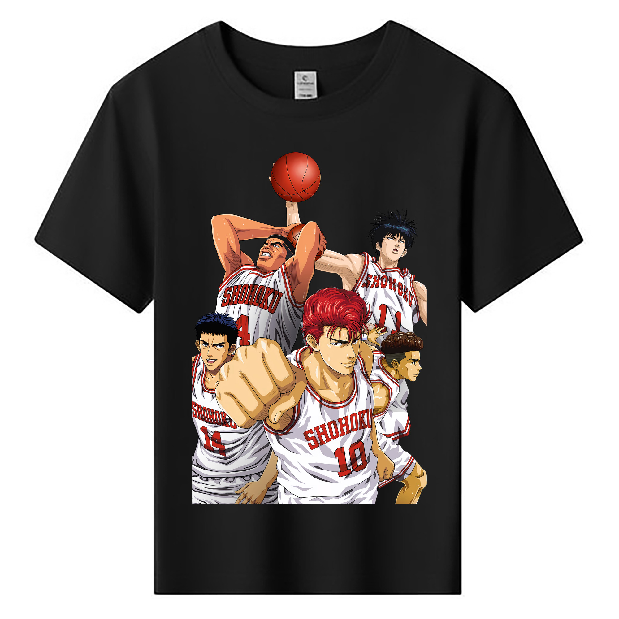 （画像用） SLAM DUNK／スラムダンク 綿100％キッズTシャツ（フロントプリント）