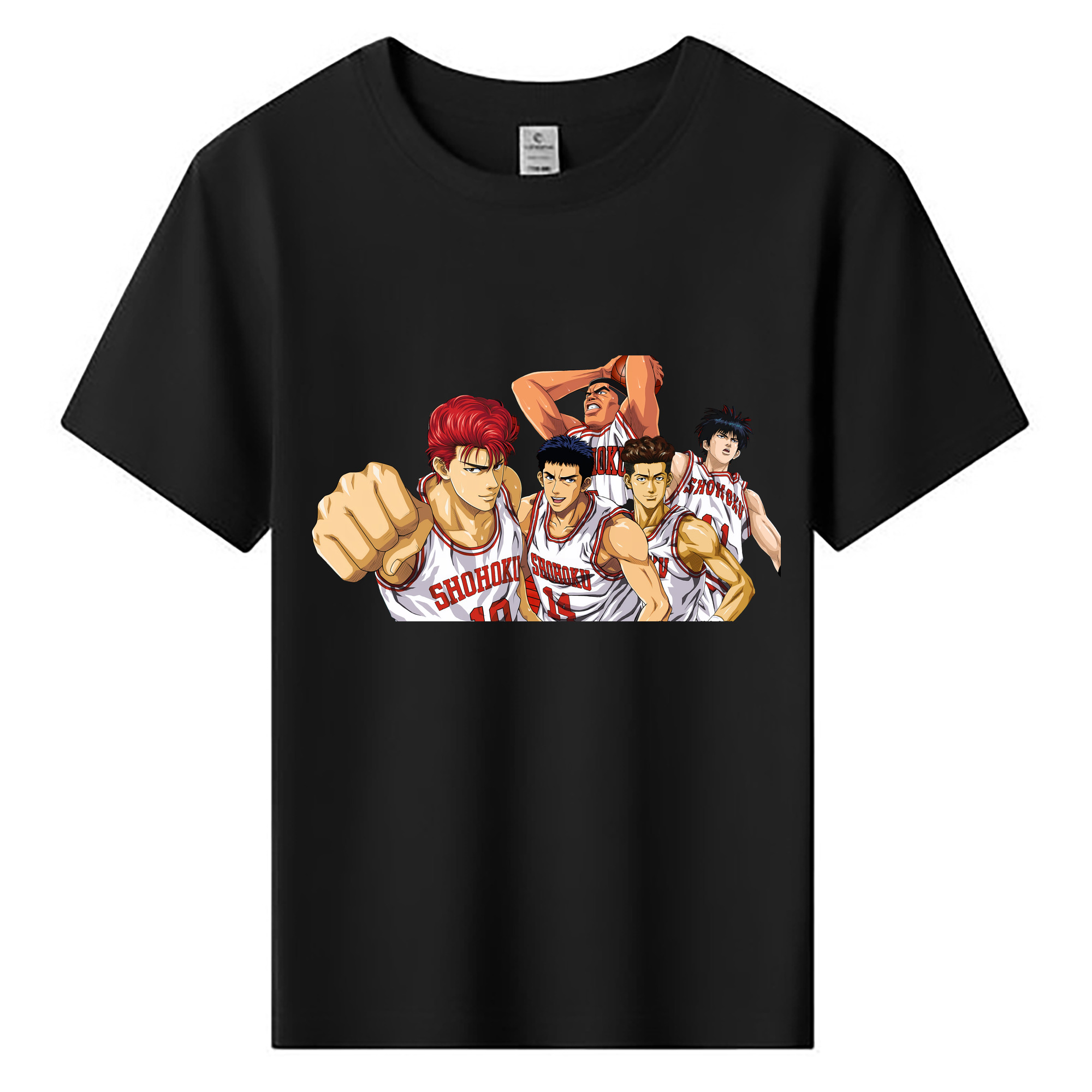 （画像用） SLAM DUNK／スラムダンク 綿100％キッズTシャツ（フロントプリント）