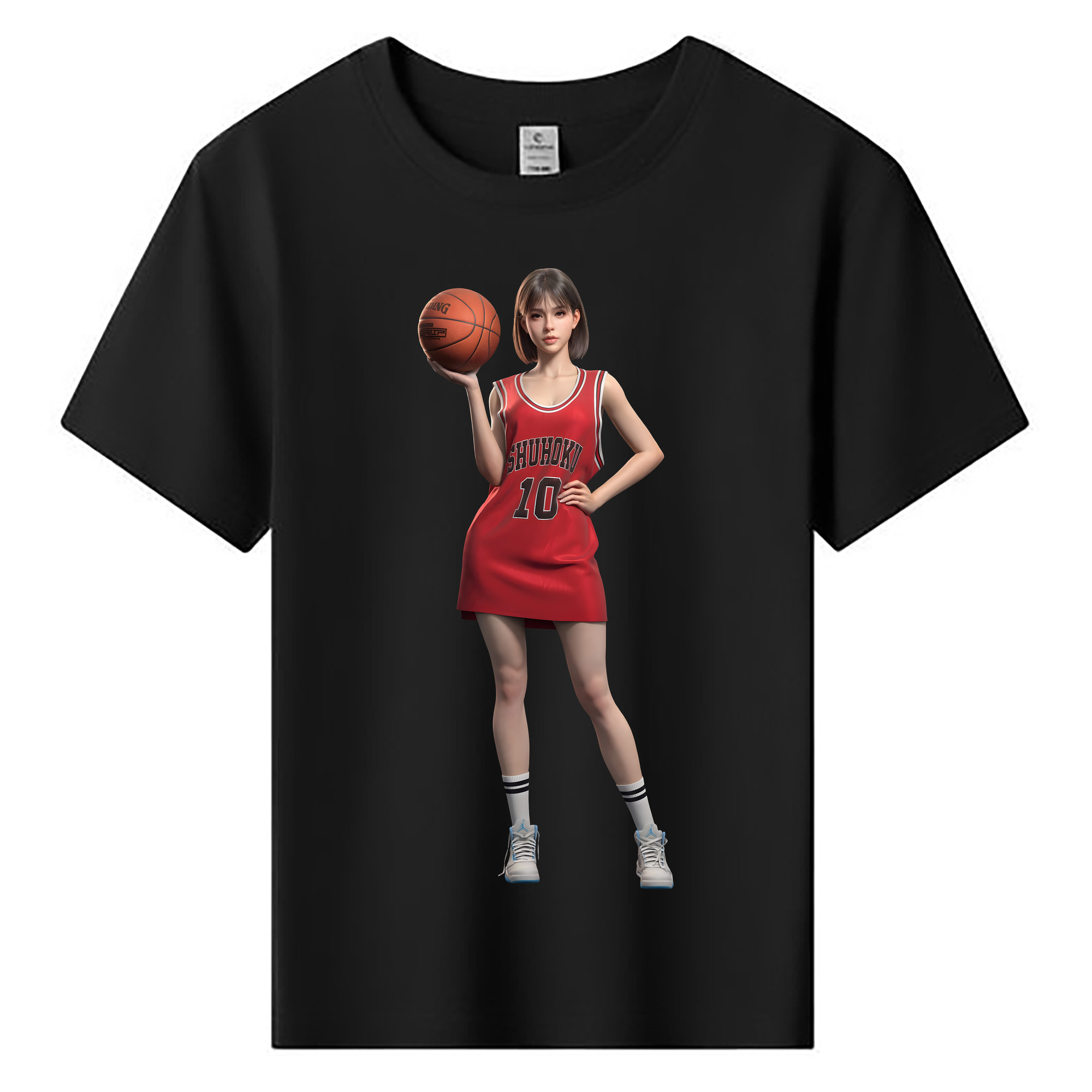 （画像用） SLAM DUNK／スラムダンク 綿100％キッズTシャツ（フロントプリント）
