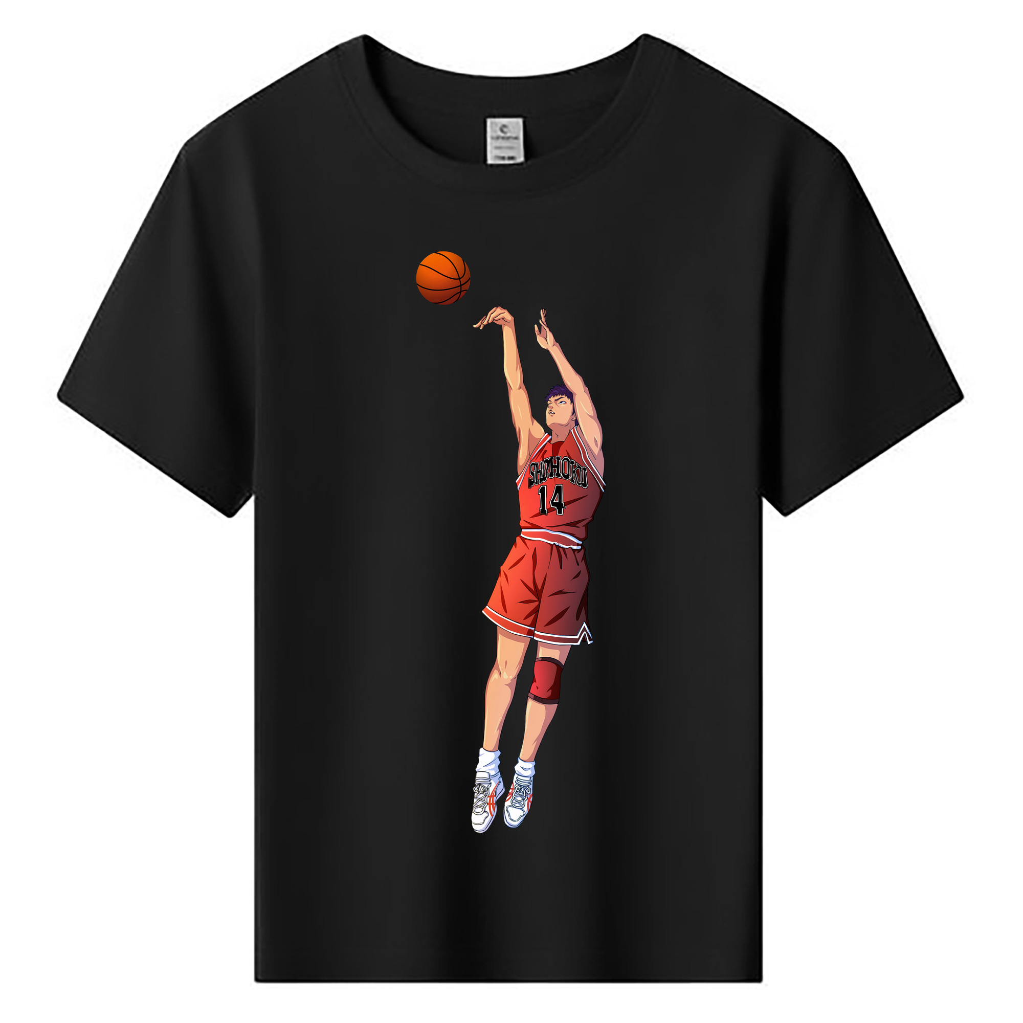 （画像用） SLAM DUNK／スラムダンク 綿100％キッズTシャツ（フロントプリント）