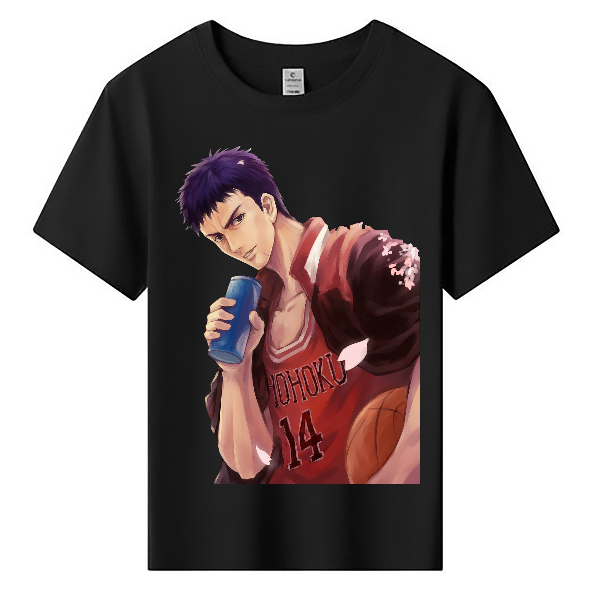 （画像用） SLAM DUNK／スラムダンク 綿100％キッズTシャツ（フロントプリント）