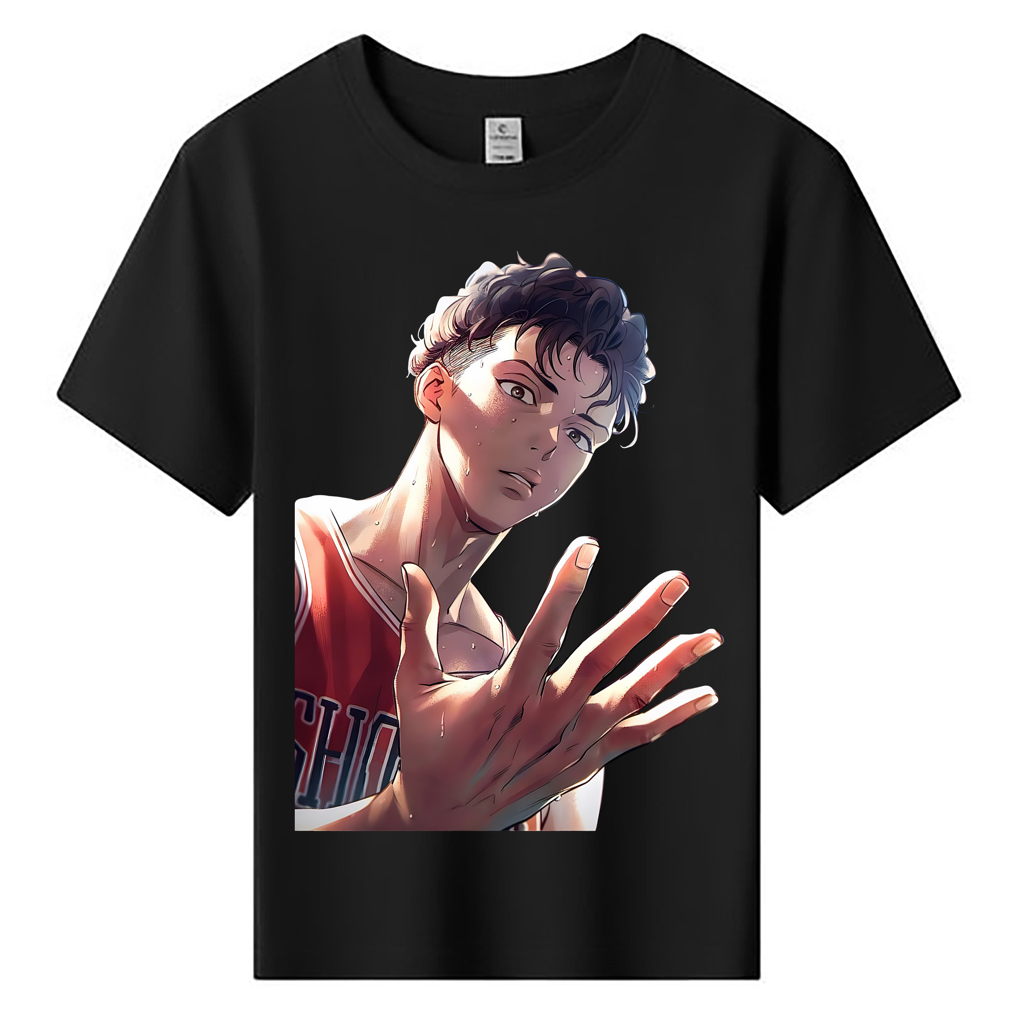 （画像用） SLAM DUNK／スラムダンク 綿100％キッズTシャツ（フロントプリント）