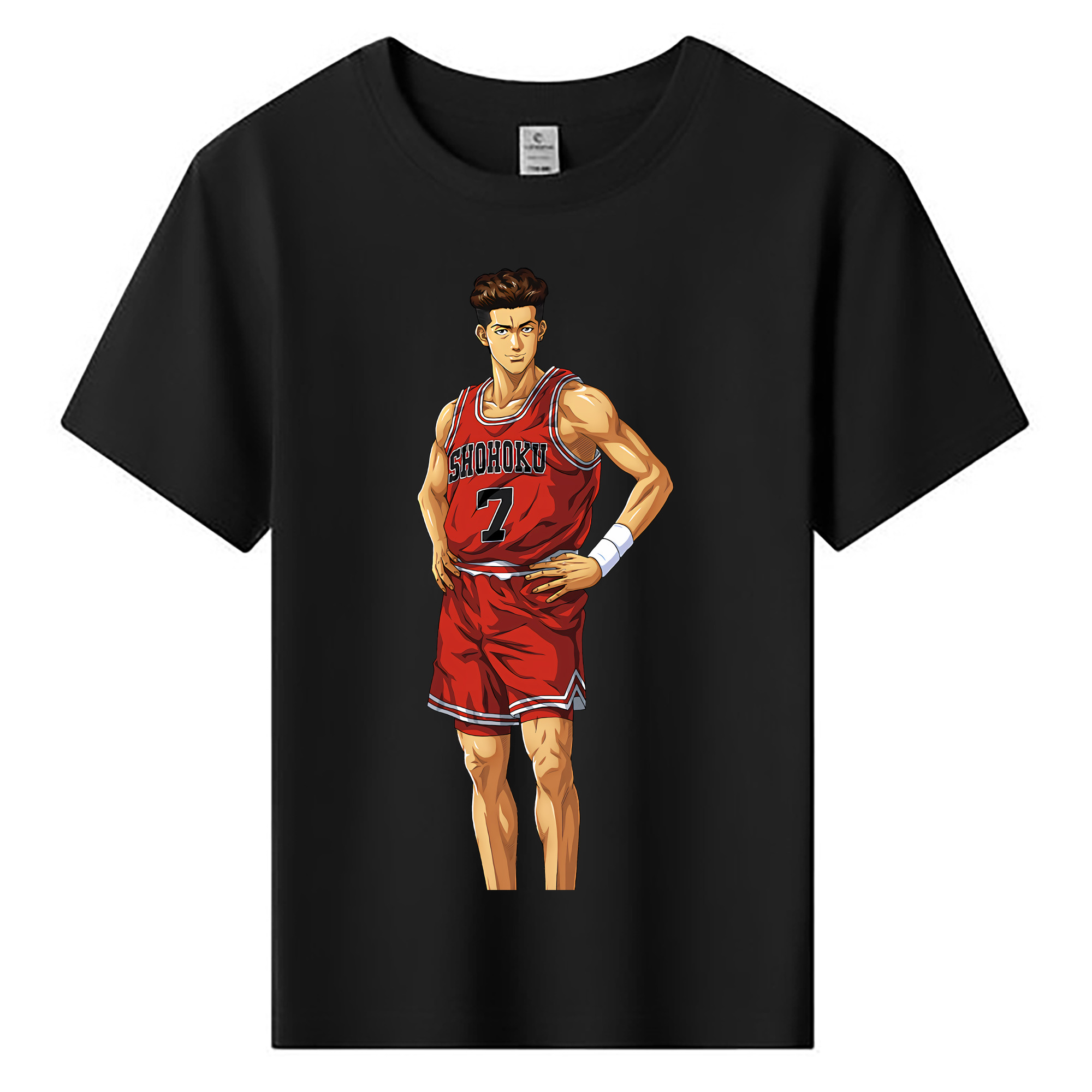 （画像用） SLAM DUNK／スラムダンク 綿100％キッズTシャツ（フロントプリント）