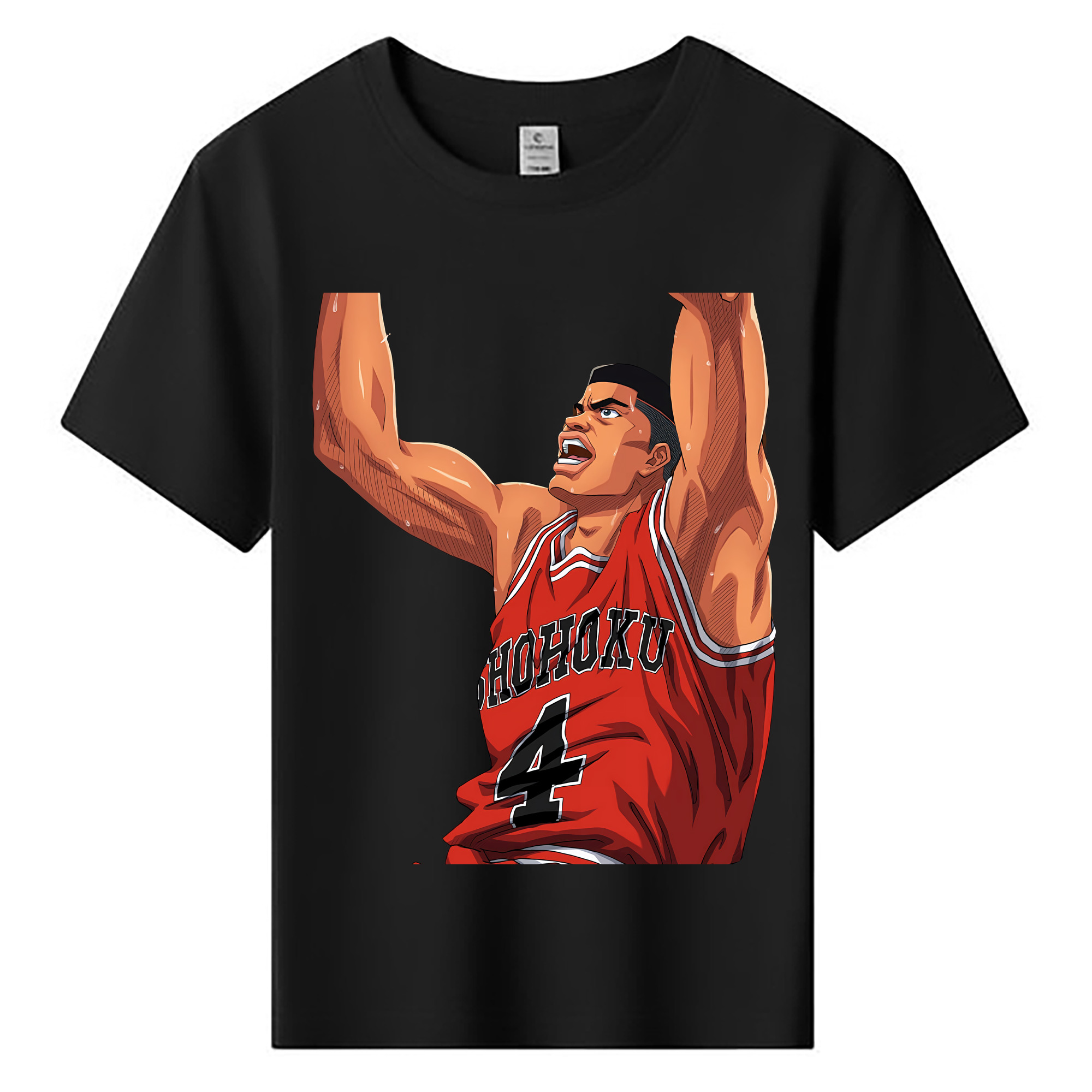 （画像用） SLAM DUNK／スラムダンク 綿100％キッズTシャツ（フロントプリント）