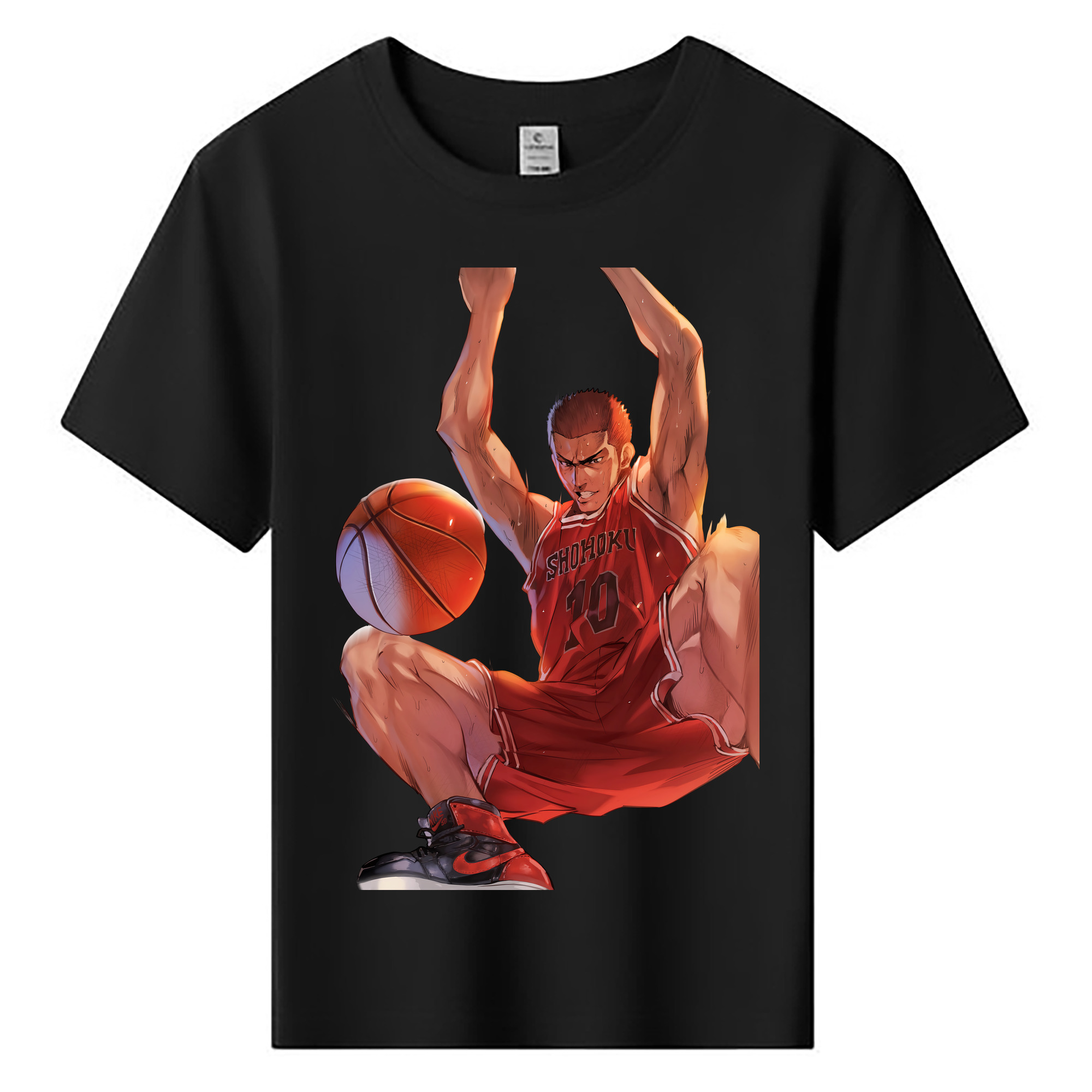 （画像用） SLAM DUNK／スラムダンク 綿100％キッズTシャツ（フロントプリント）