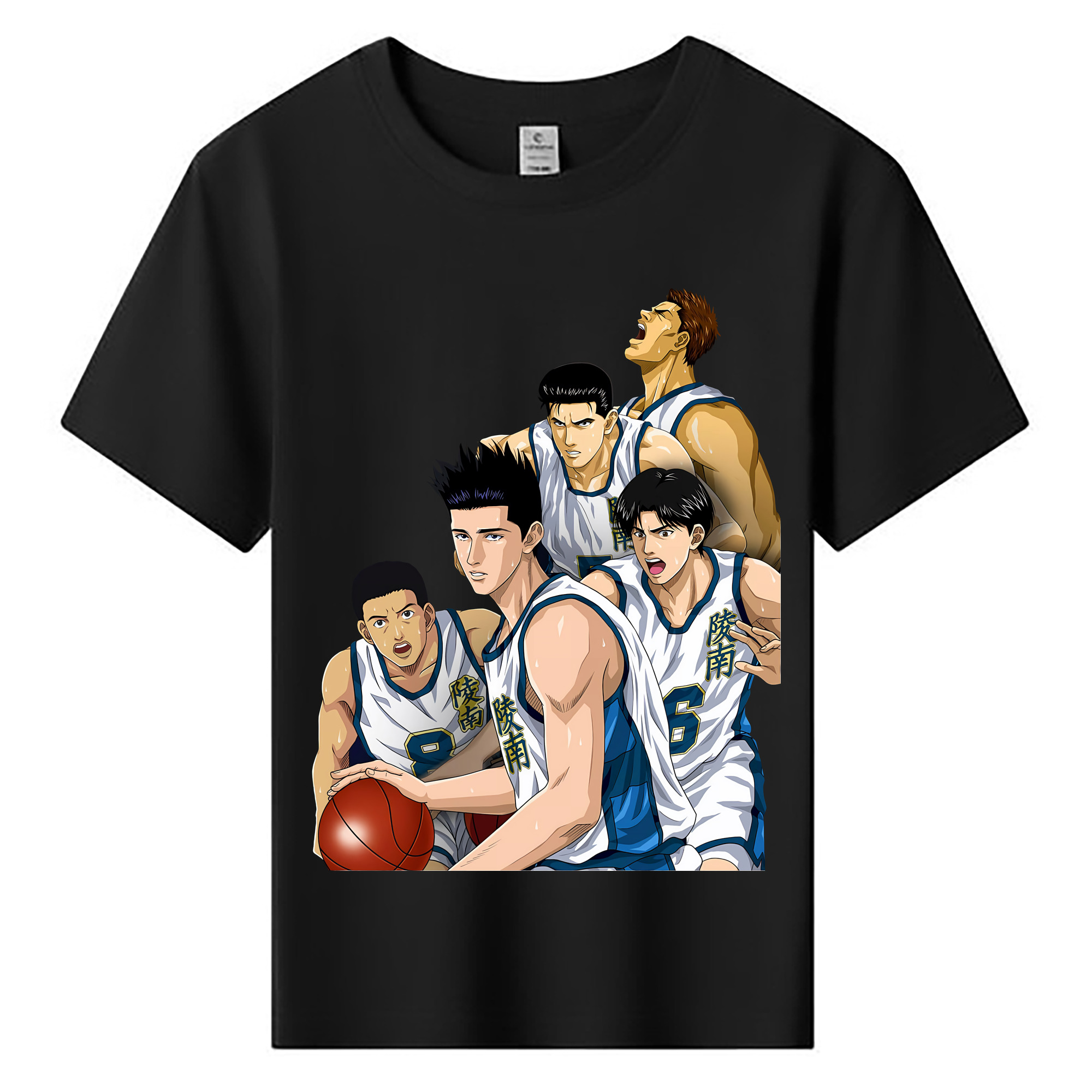 （画像用） SLAM DUNK／スラムダンク 綿100％キッズTシャツ（フロントプリント）