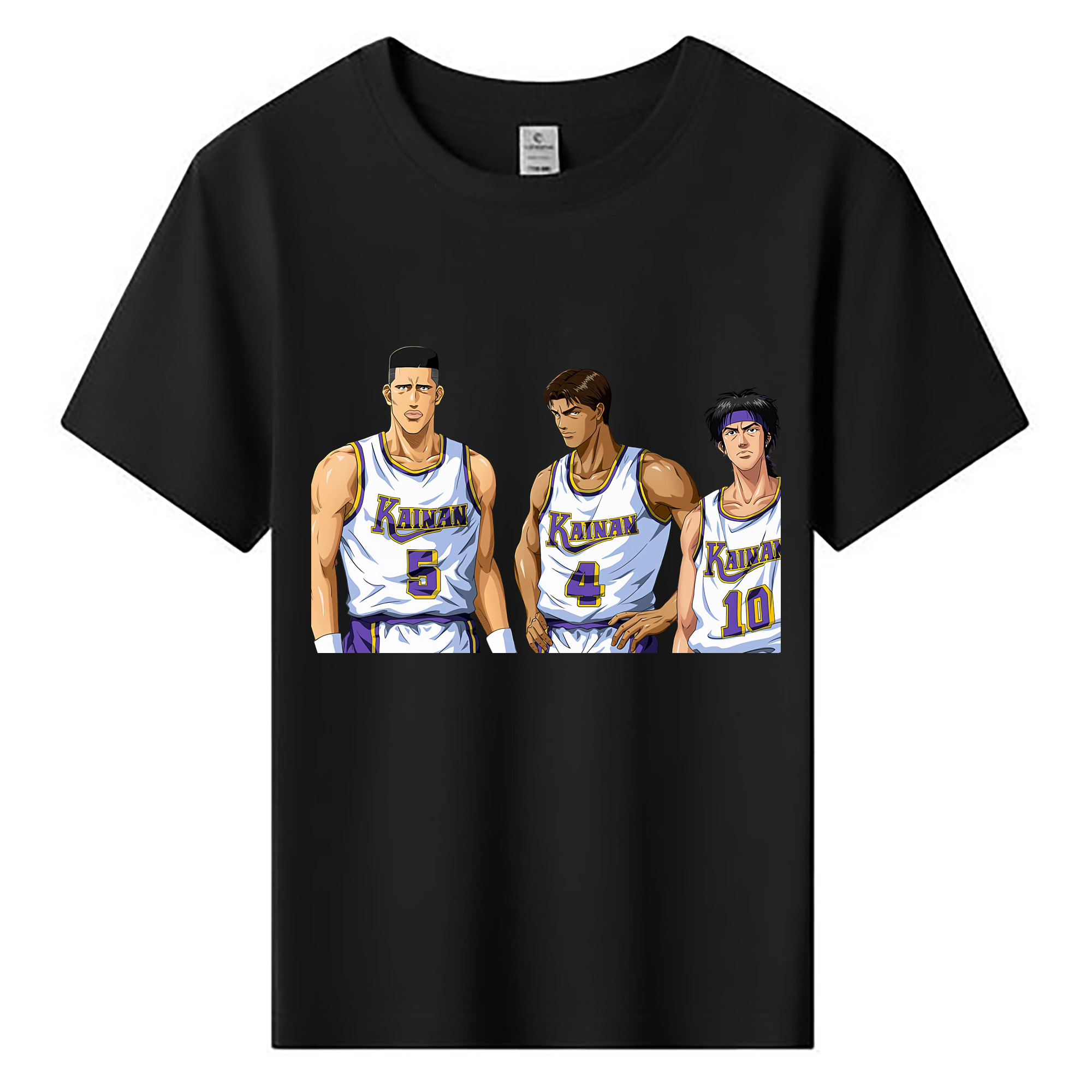（画像用） SLAM DUNK／スラムダンク 綿100％キッズTシャツ（フロントプリント）
