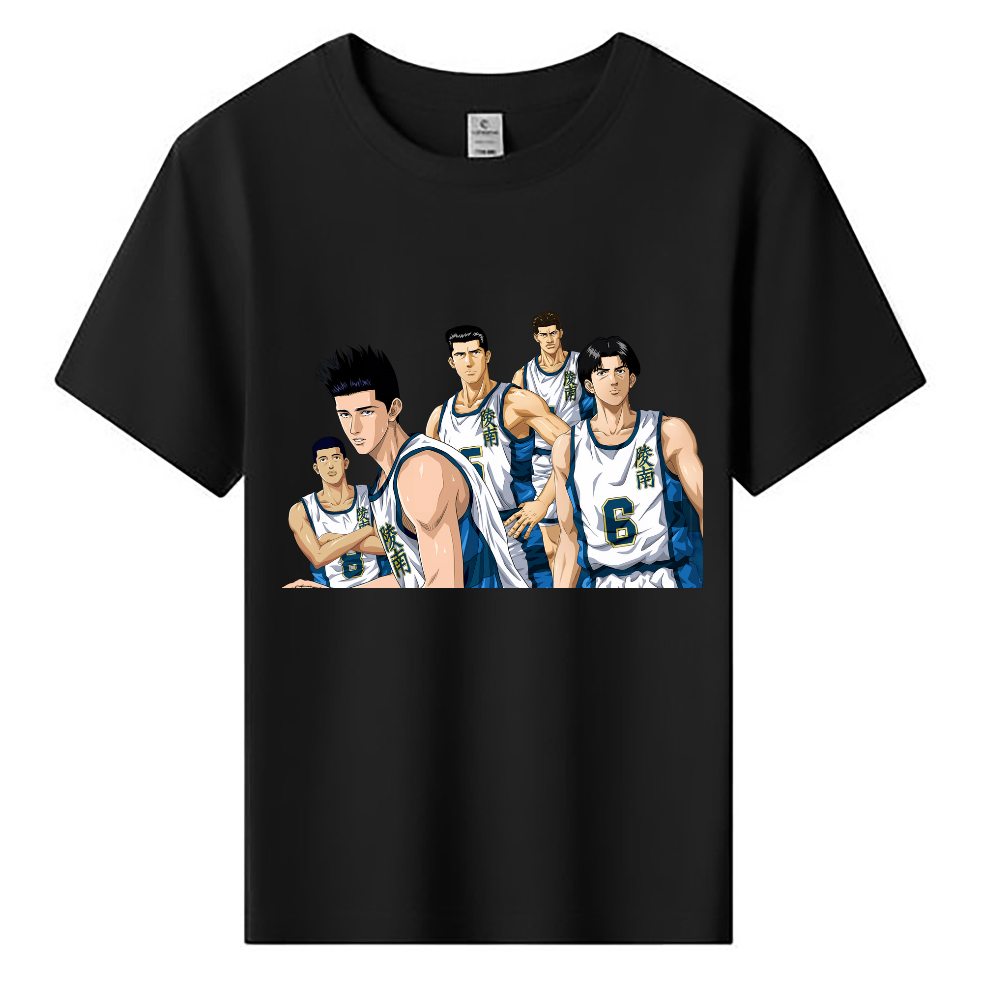 （画像用） SLAM DUNK／スラムダンク 綿100％キッズTシャツ（フロントプリント）