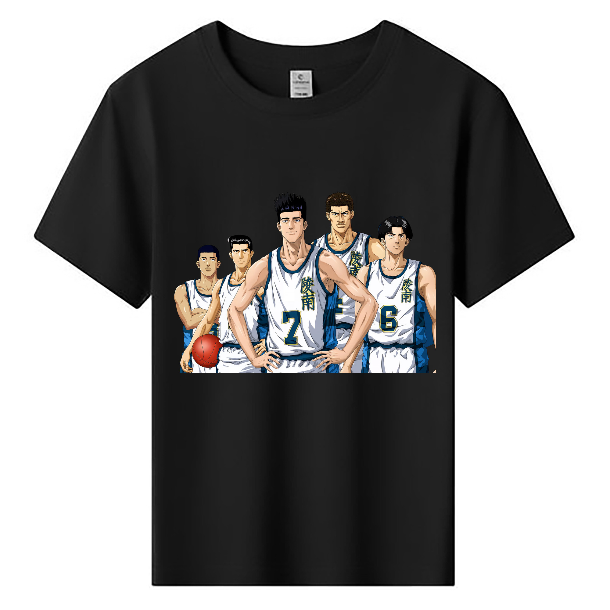（画像用） SLAM DUNK／スラムダンク 綿100％キッズTシャツ（フロントプリント）