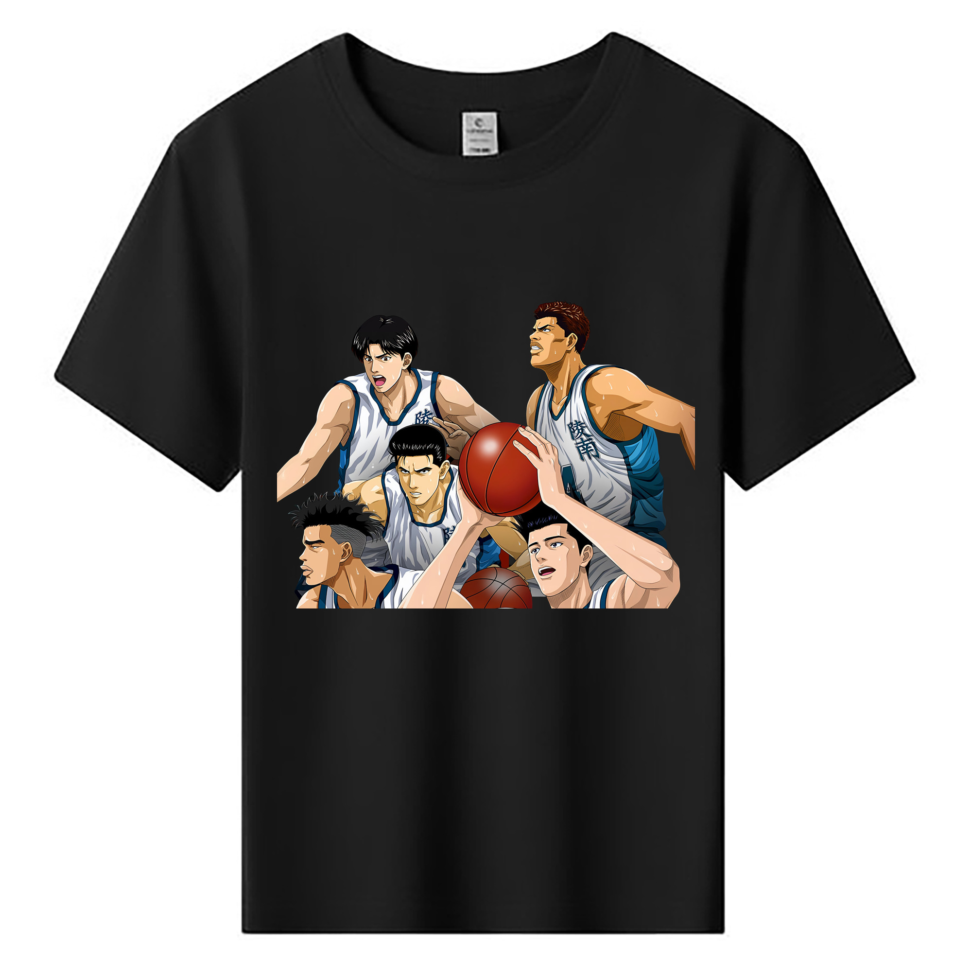 （画像用） SLAM DUNK／スラムダンク 綿100％キッズTシャツ（フロントプリント）