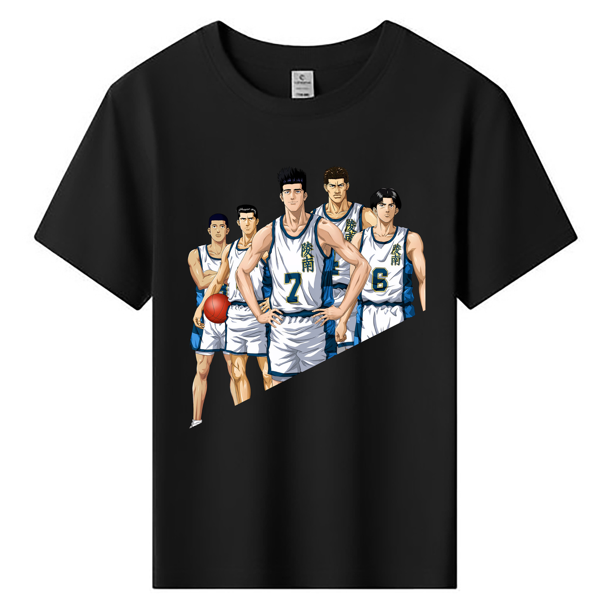 （画像用） SLAM DUNK／スラムダンク 綿100％キッズTシャツ（フロントプリント）