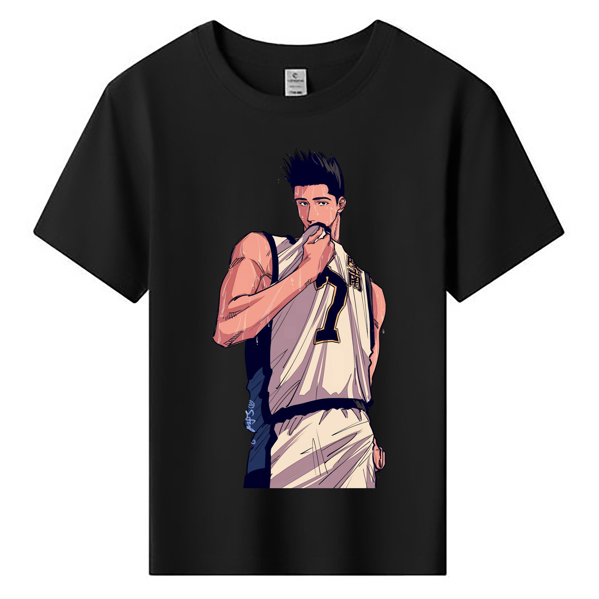 （画像用） SLAM DUNK／スラムダンク 綿100％キッズTシャツ（フロントプリント）
