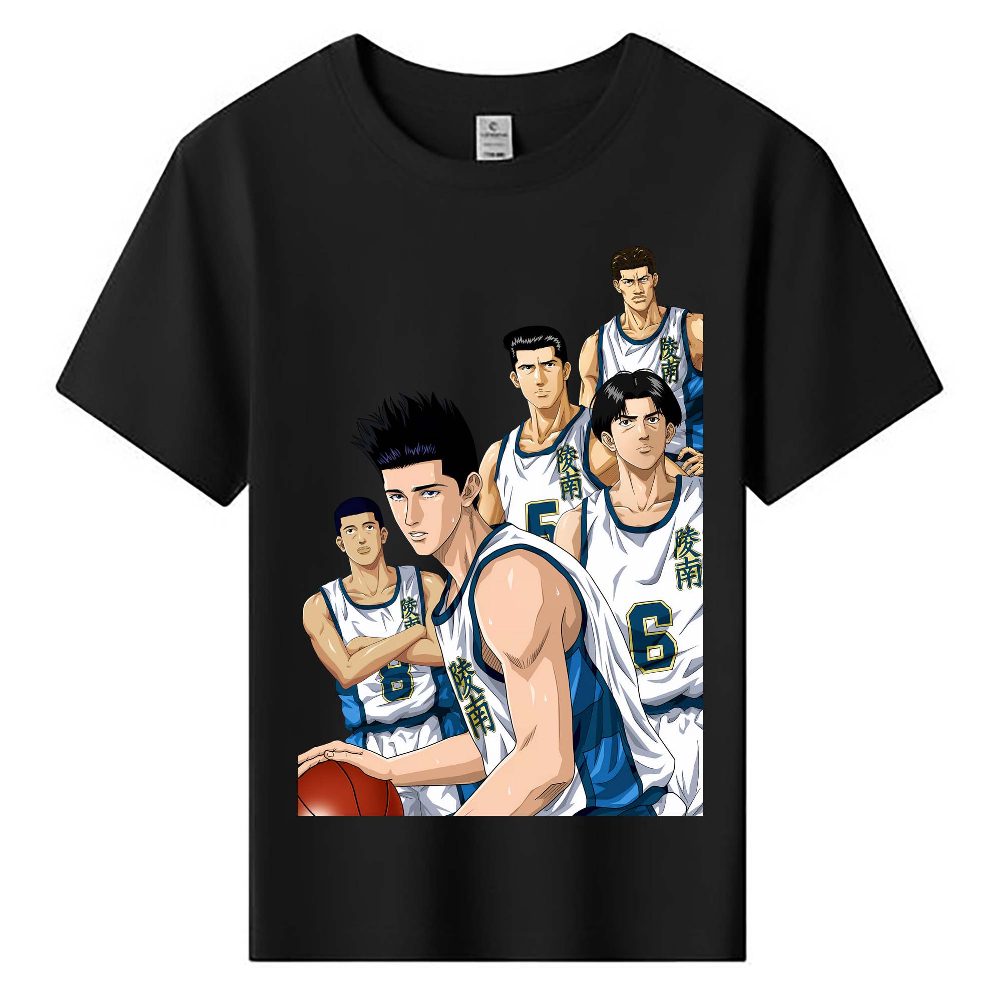 （画像用） SLAM DUNK／スラムダンク 綿100％キッズTシャツ（フロントプリント）