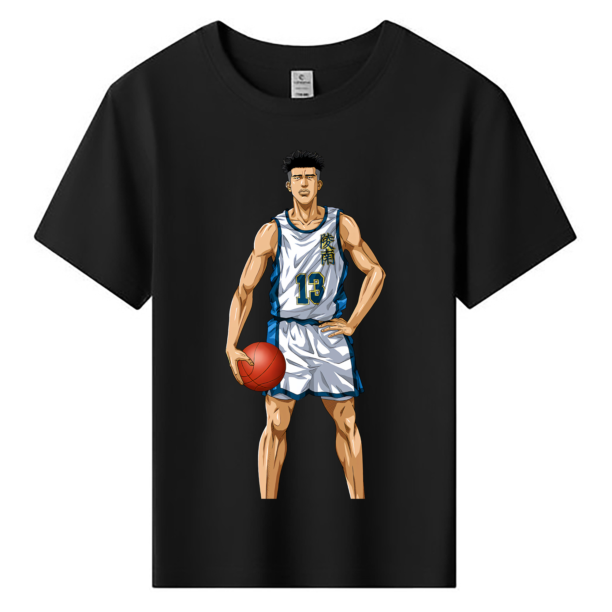 （画像用） SLAM DUNK／スラムダンク 綿100％キッズTシャツ（フロントプリント）