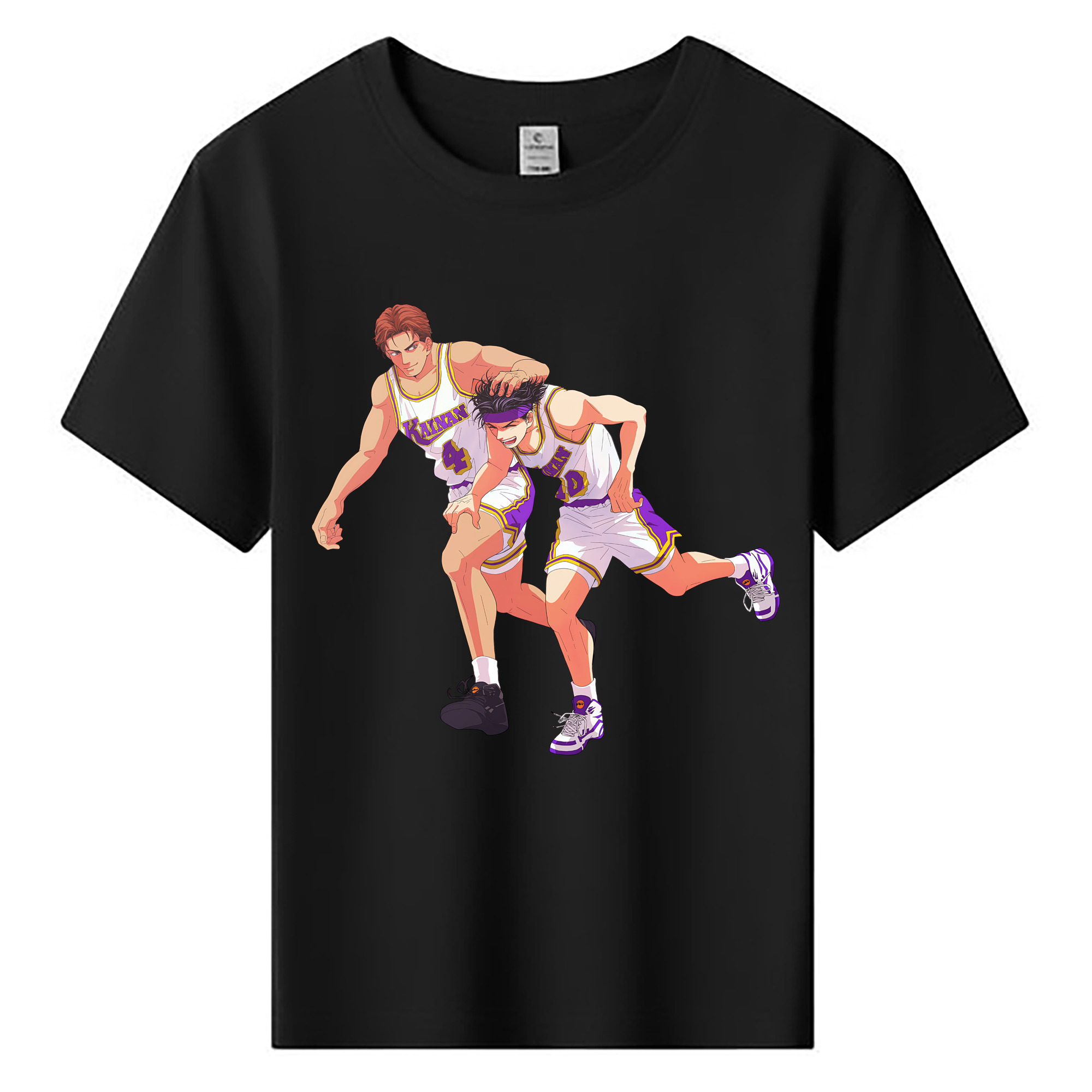 （画像用） SLAM DUNK／スラムダンク 綿100％キッズTシャツ（フロントプリント）