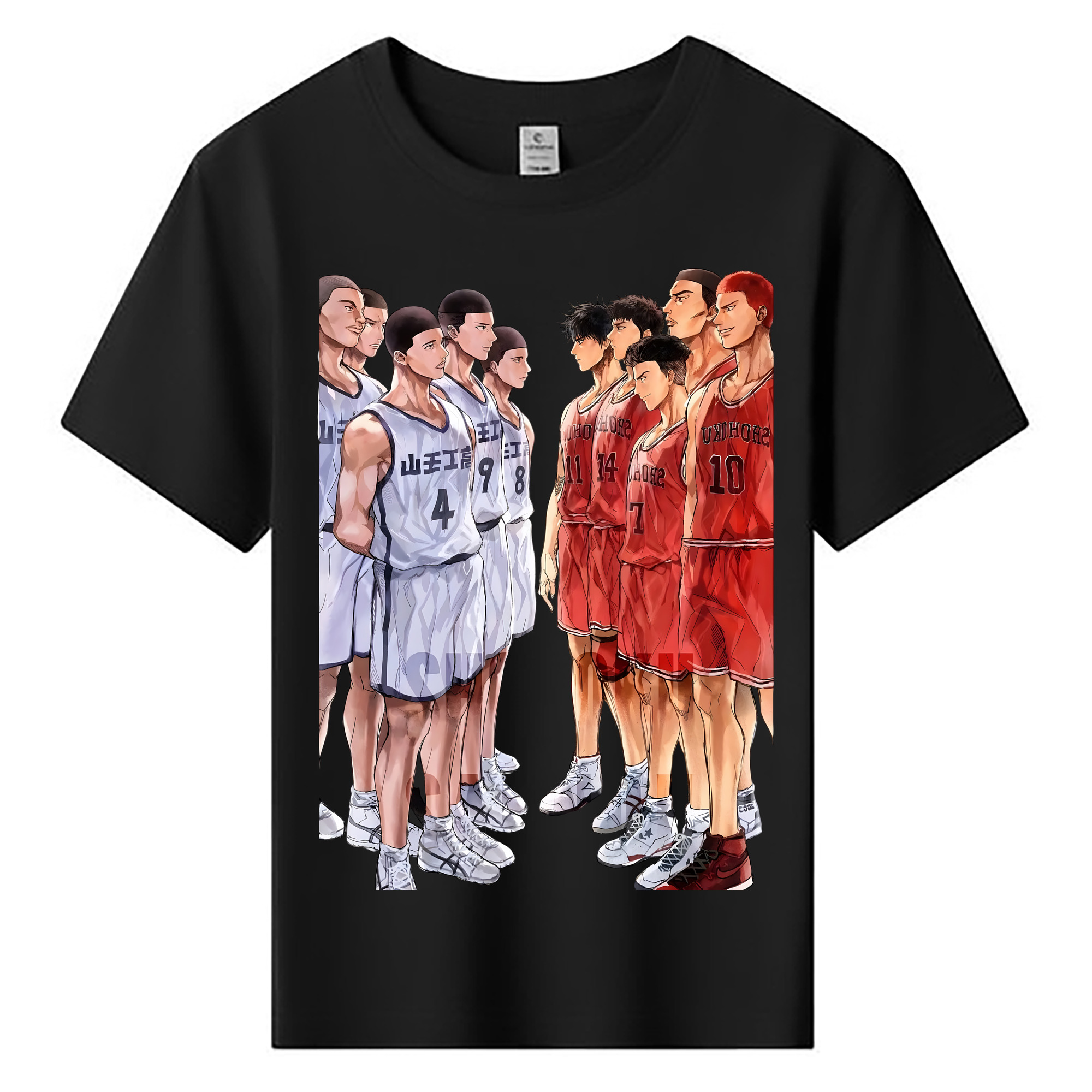 （画像用） SLAM DUNK／スラムダンク 綿100％キッズTシャツ（フロントプリント）